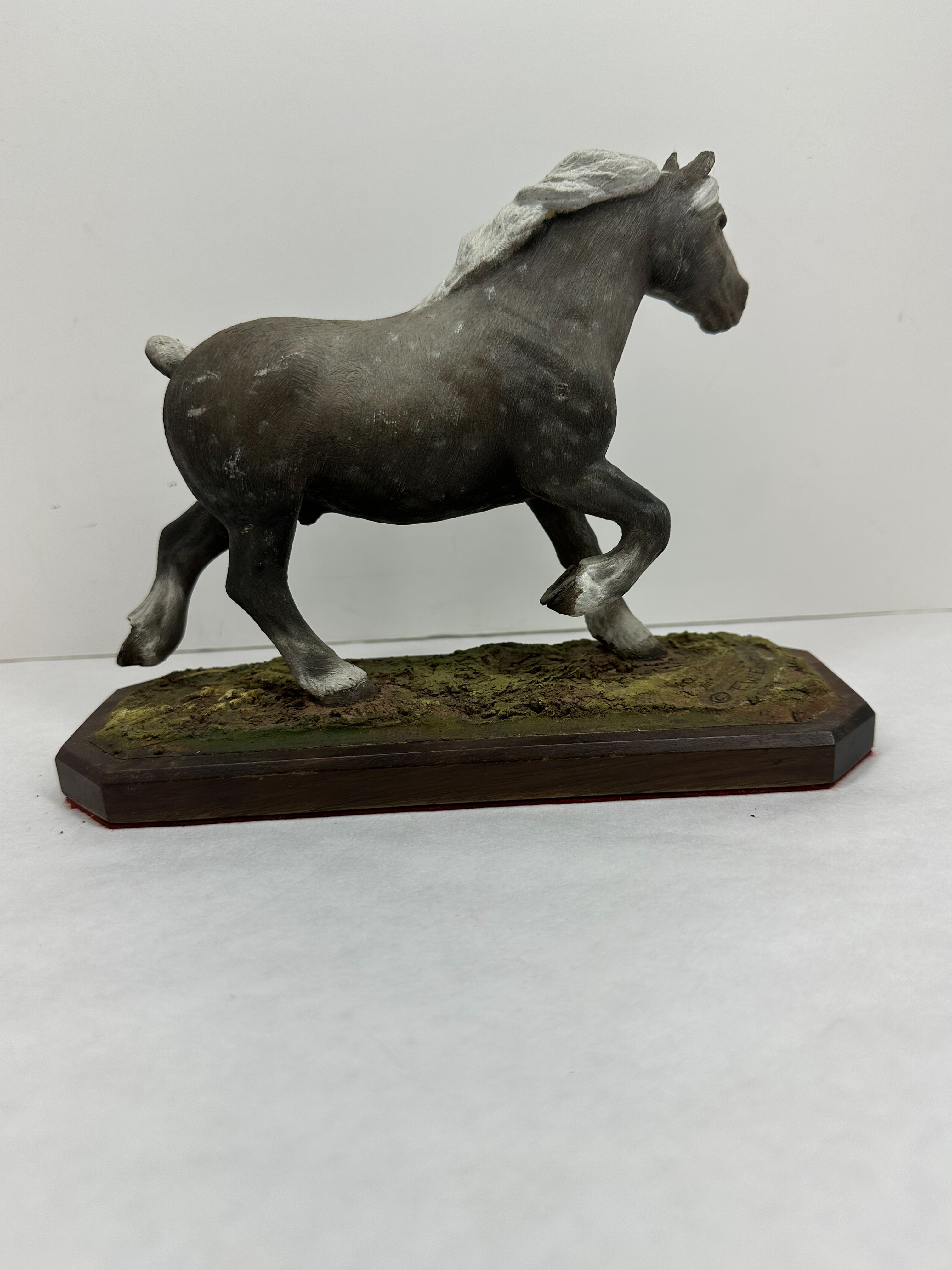 F.W. EUSTIS RESIN HORSE, 1975