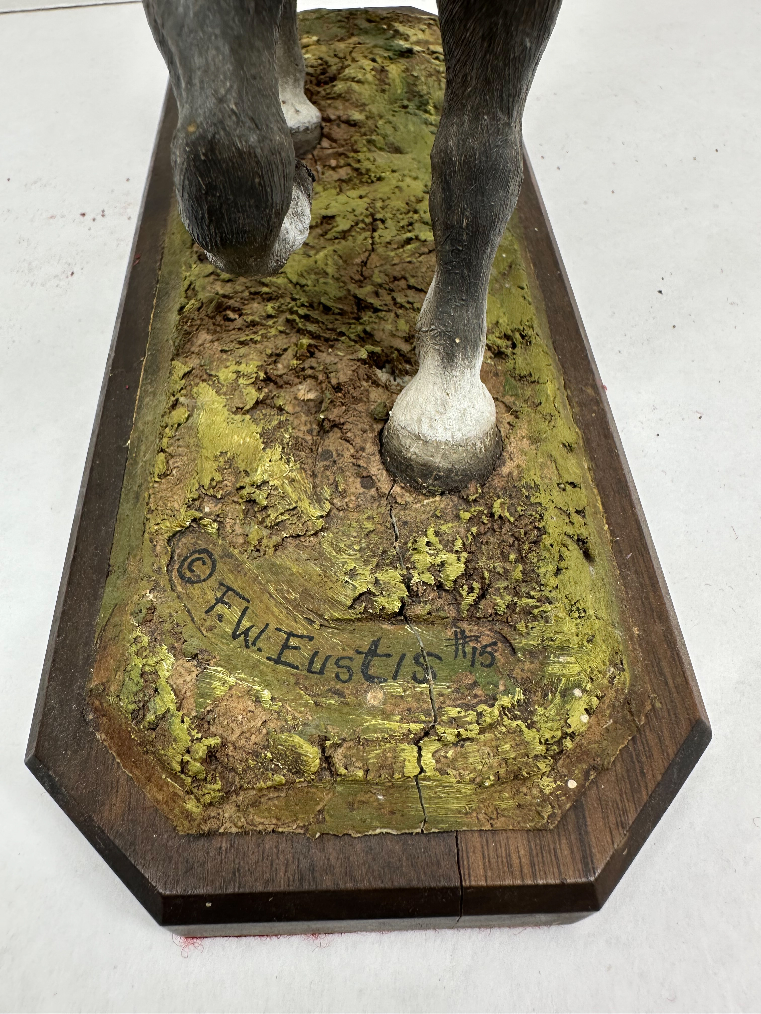 F.W. EUSTIS RESIN HORSE, 1975