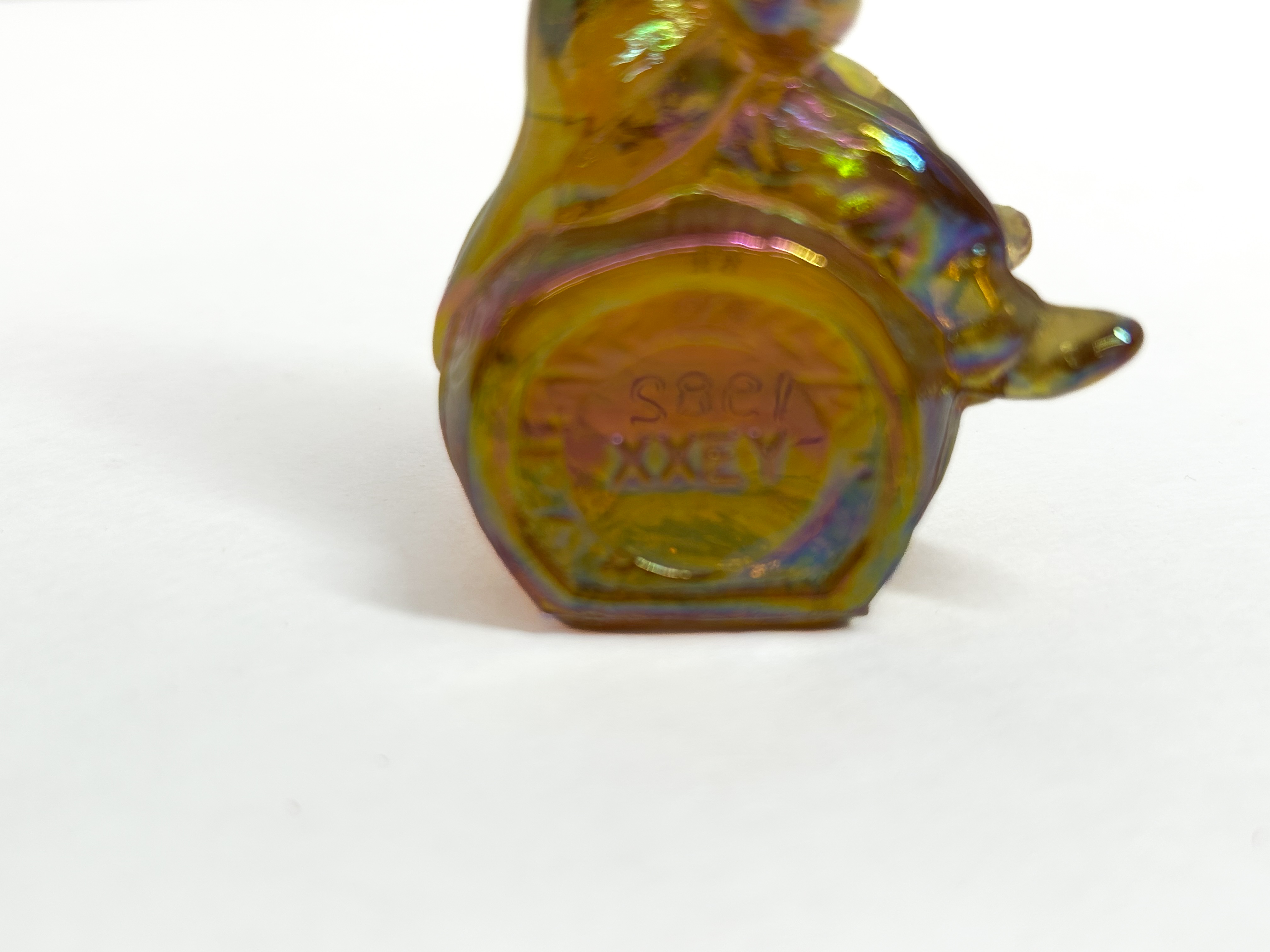 MOSSER IRIDESCENT GLASS PERFORMER 1982