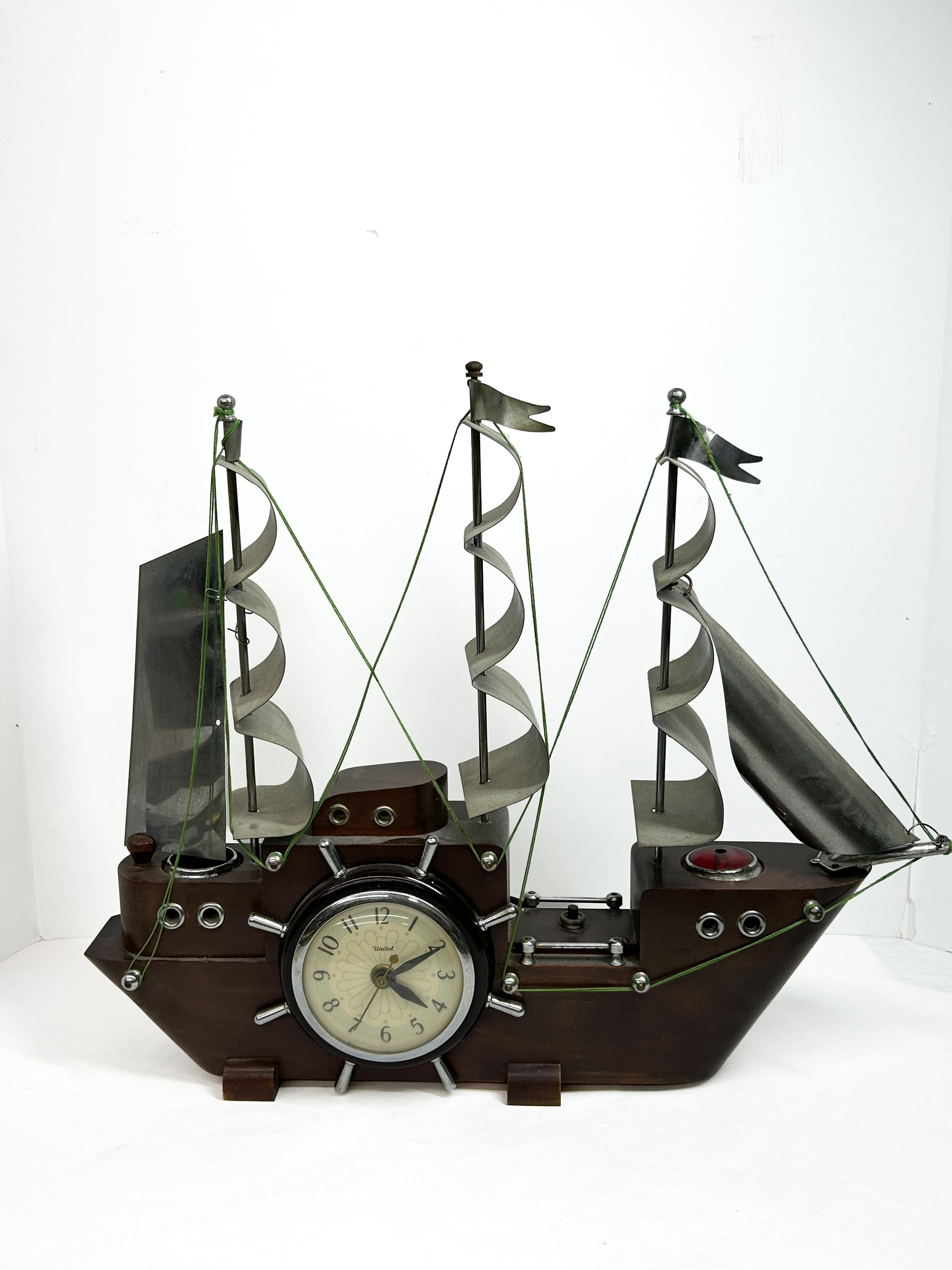 UNITED CLOCK CORP. CLIPPER SHIP CLOCK