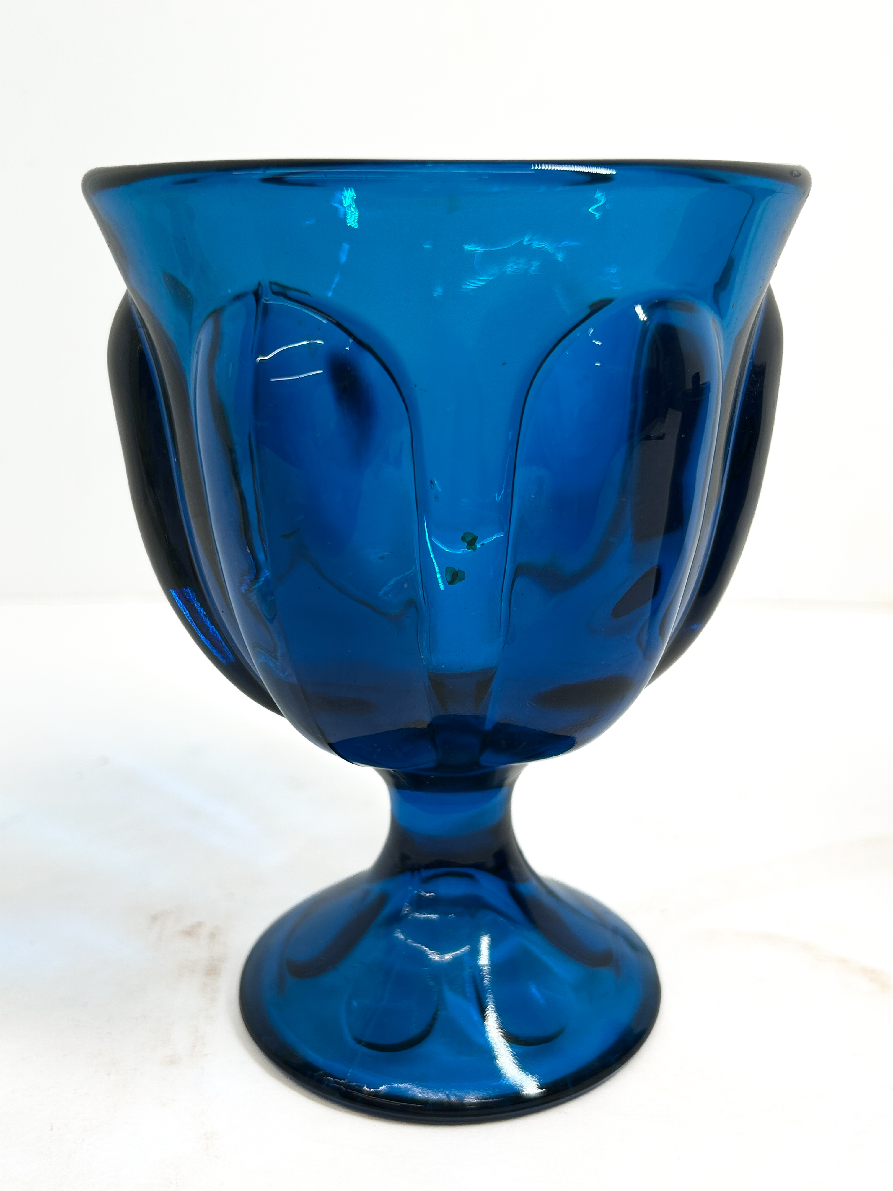 VINTAGE GLASS AND CERAMIC TRIO, 1970S