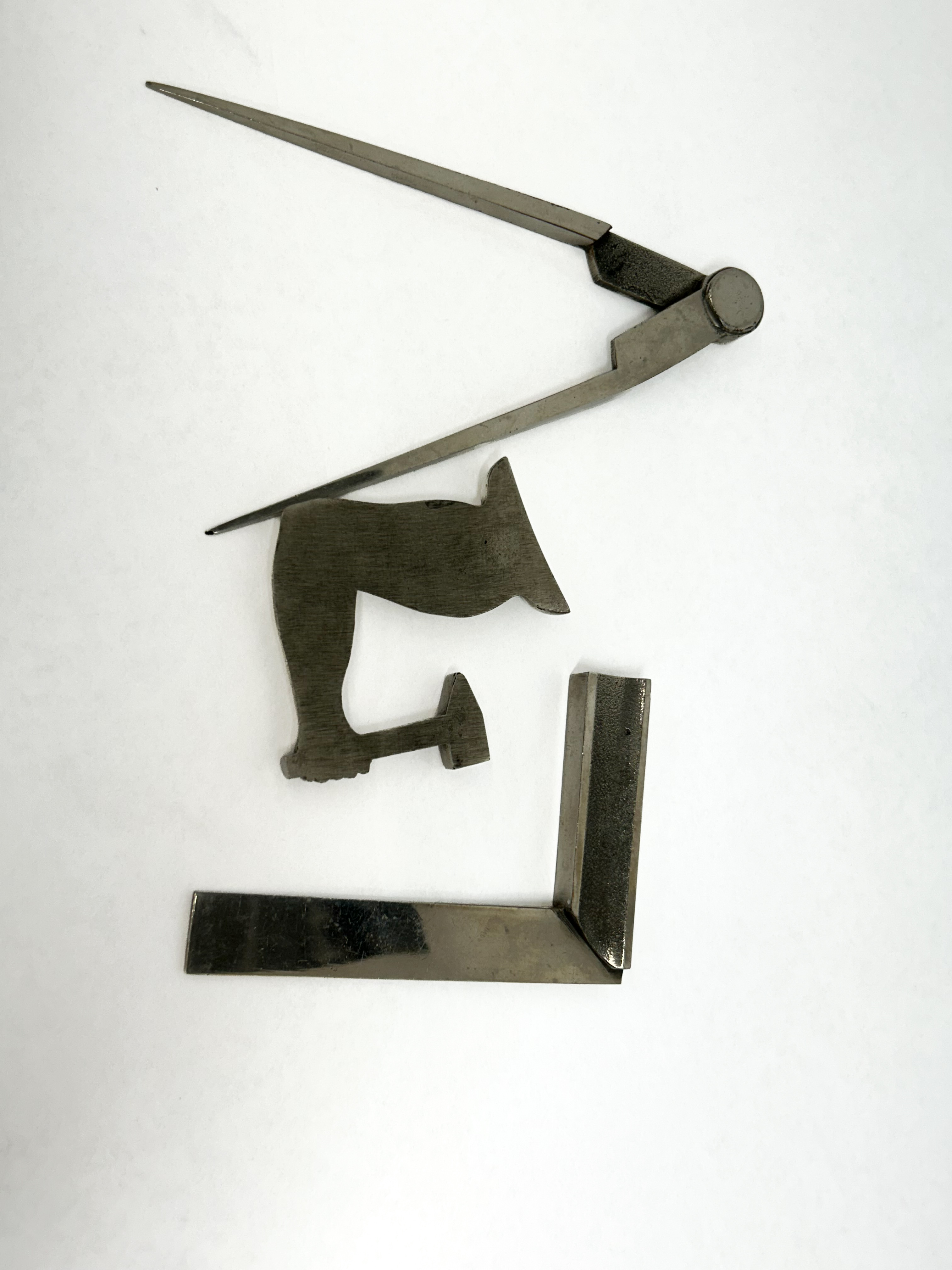 MASONIC METAL WORKING TOOLS, MID-20TH CENTURY