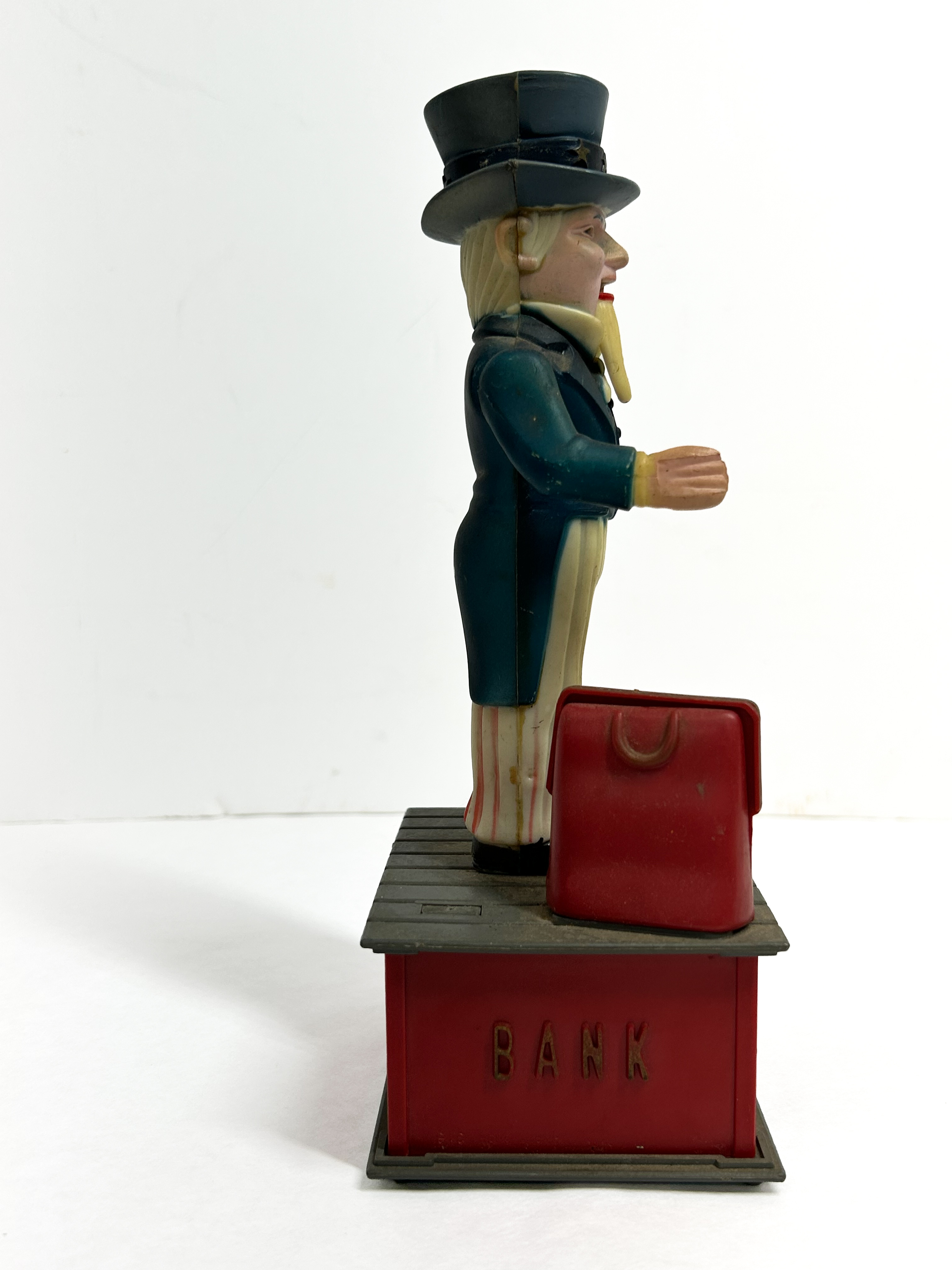 EMSON CAST UNCLE SAM BANK CIRCA 1970