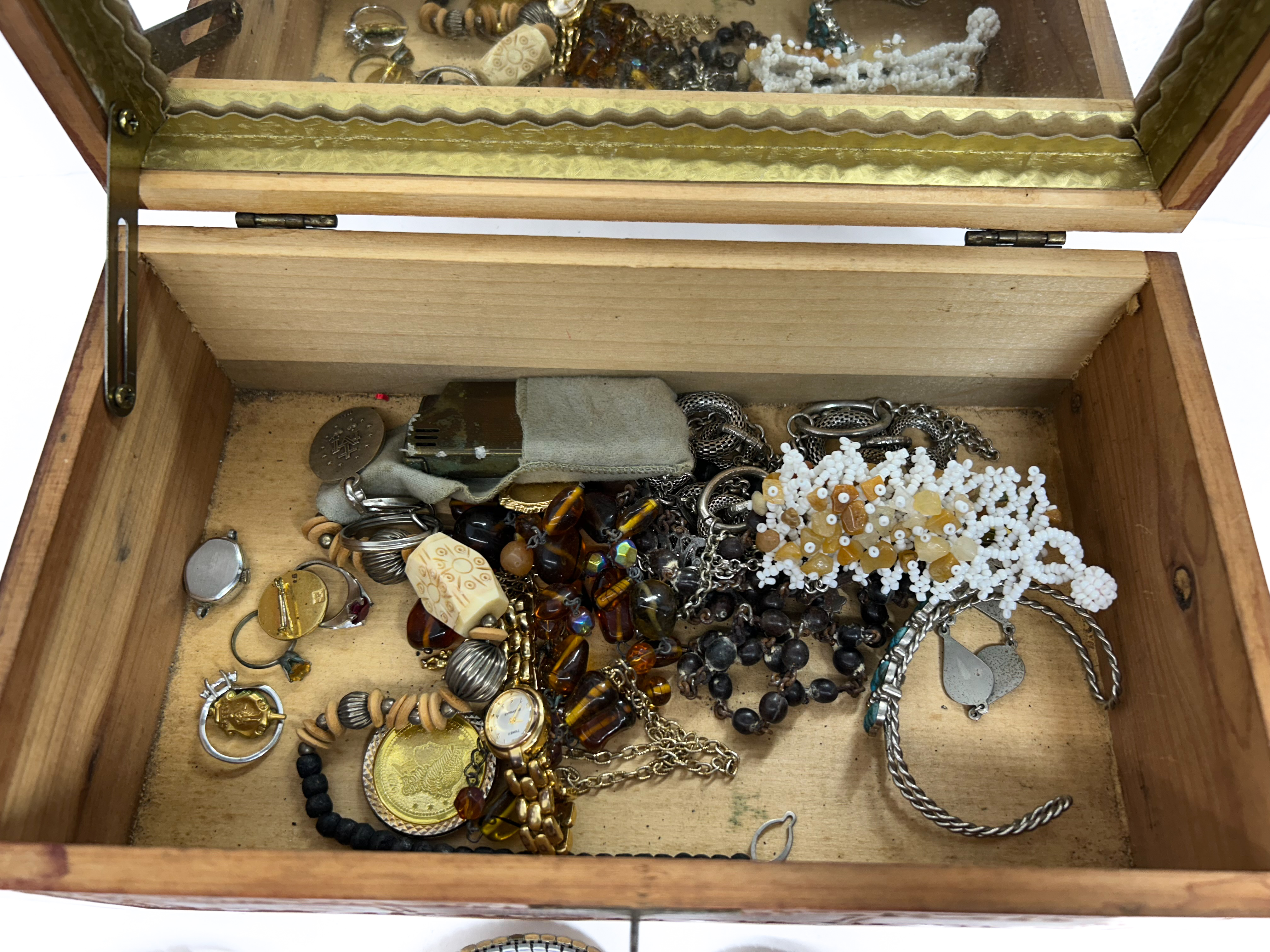 SEIKO AND CEDAR CHEST, 20TH CENTURY