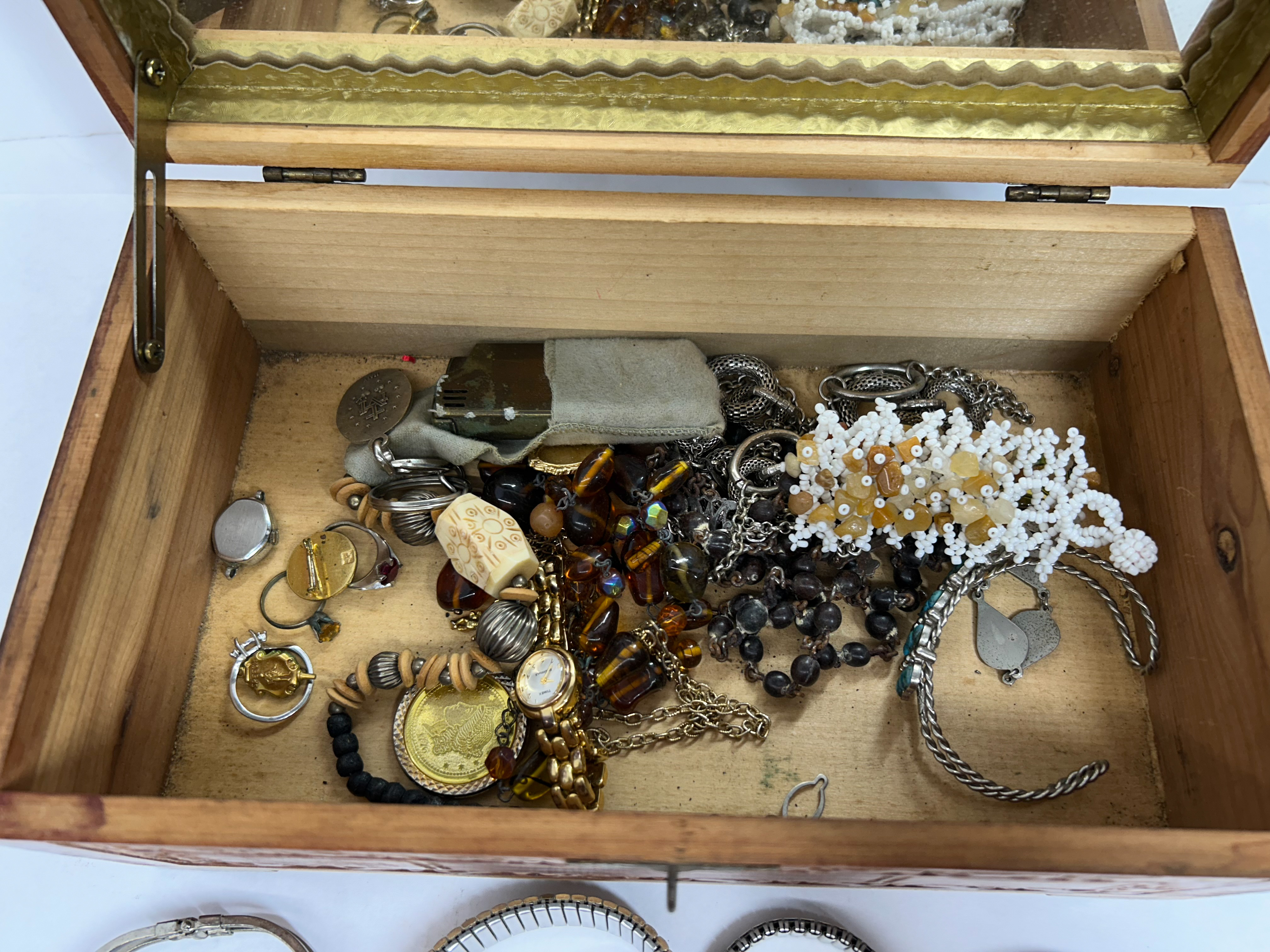 SEIKO AND CEDAR CHEST, 20TH CENTURY
