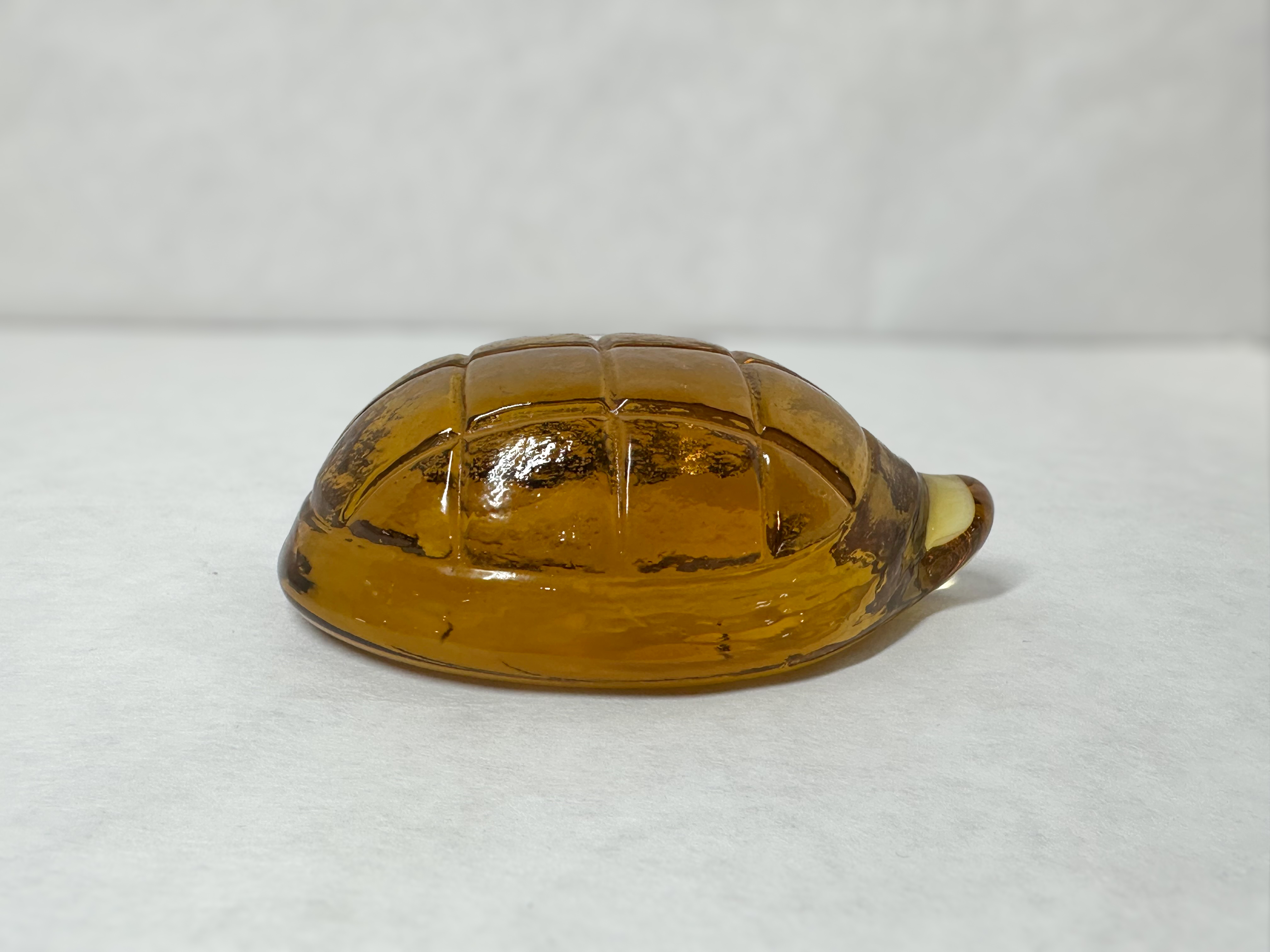 TWO GLASS ANIMAL FIGURINES