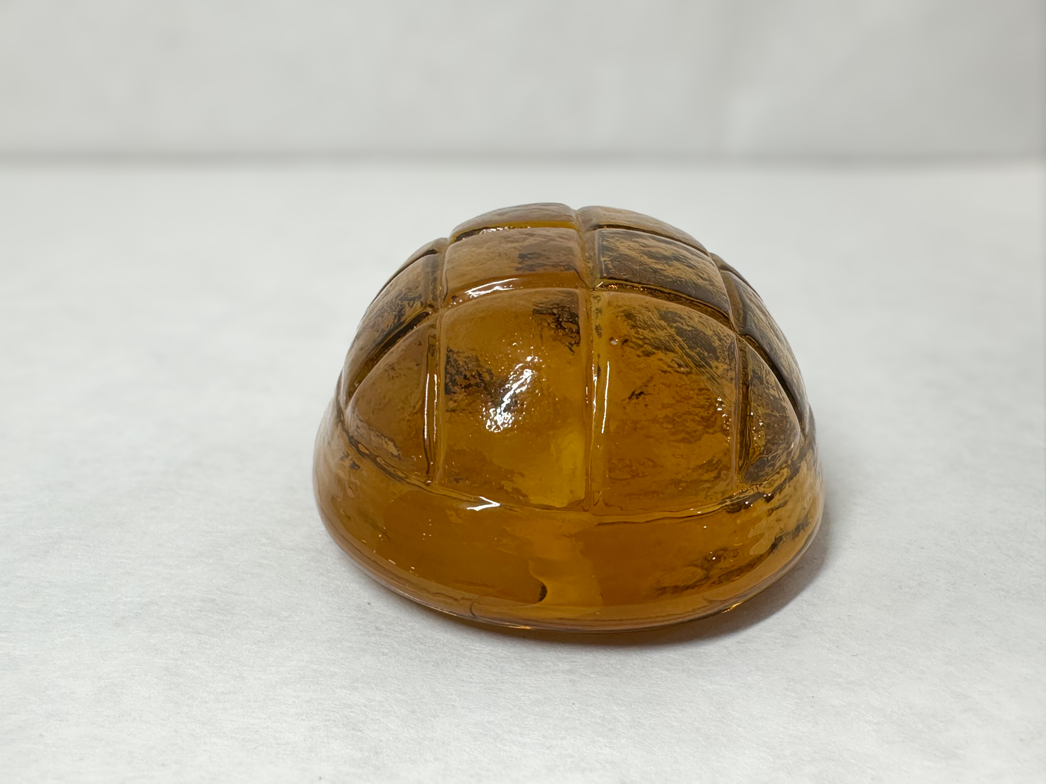 TWO GLASS ANIMAL FIGURINES