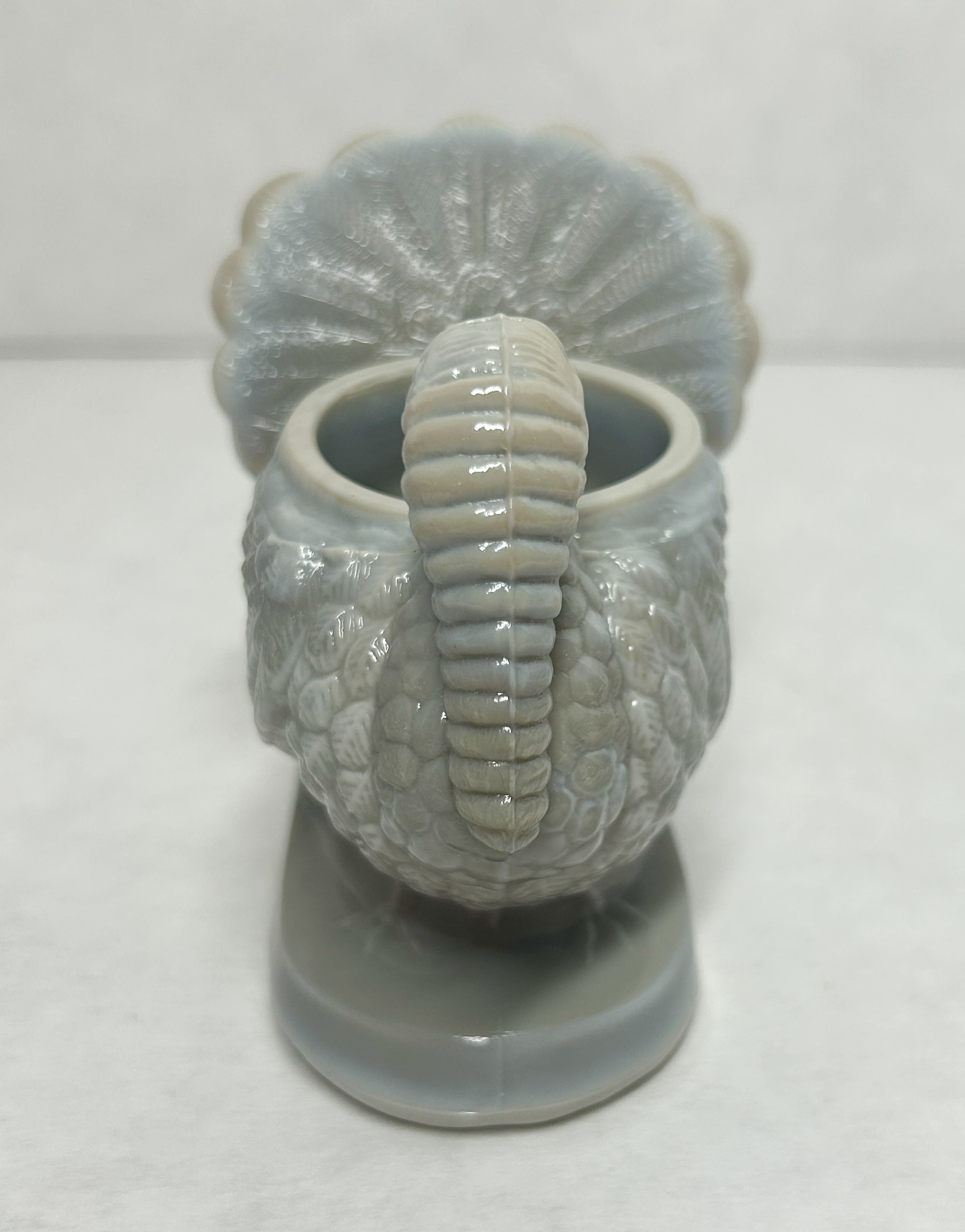 MOSSER TURKEY SLAG GLASS TOOTHPICK HOLDER