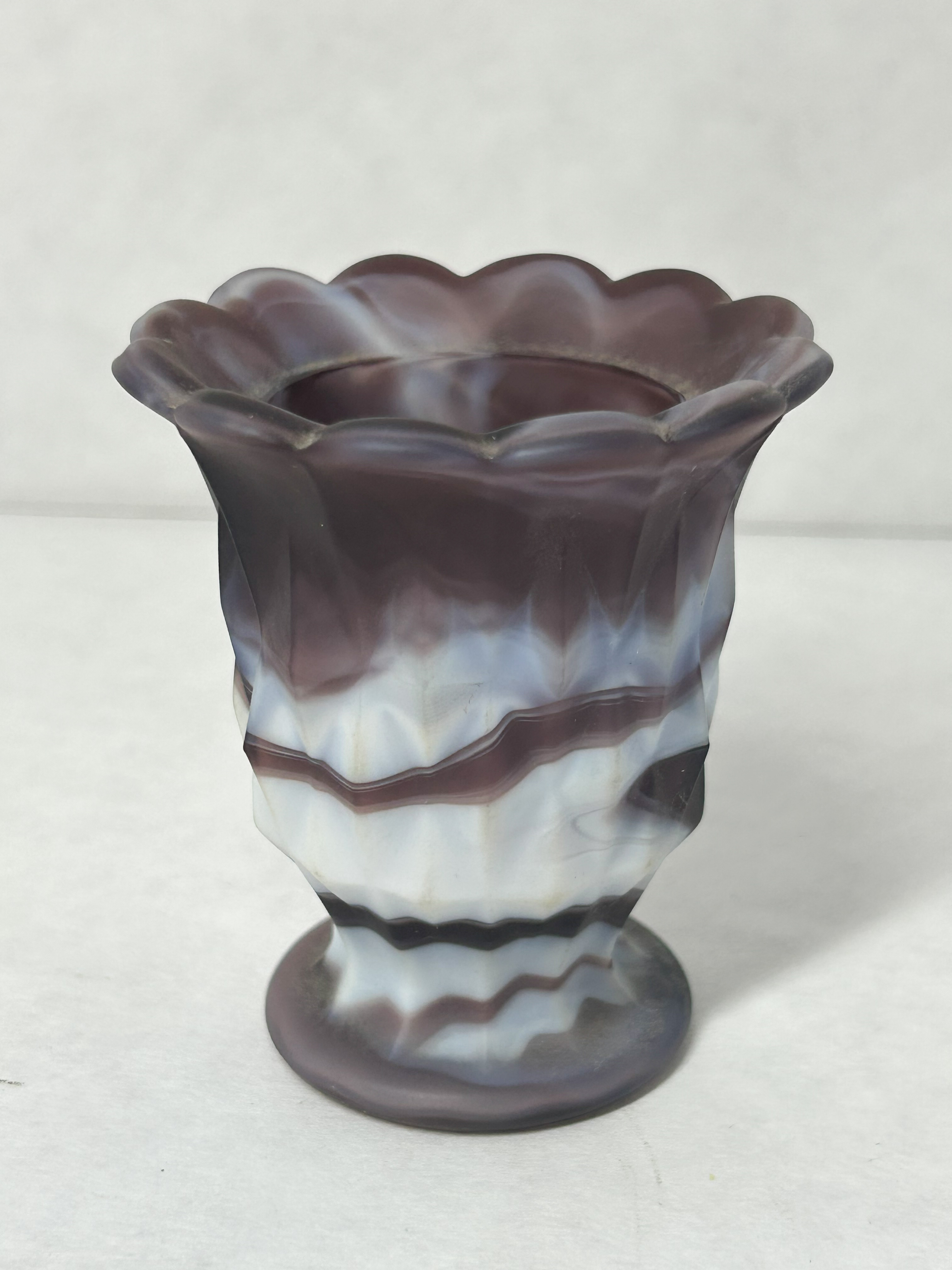 IMPERIAL AND SLAG GLASS TOOTHPICK HOLDERS