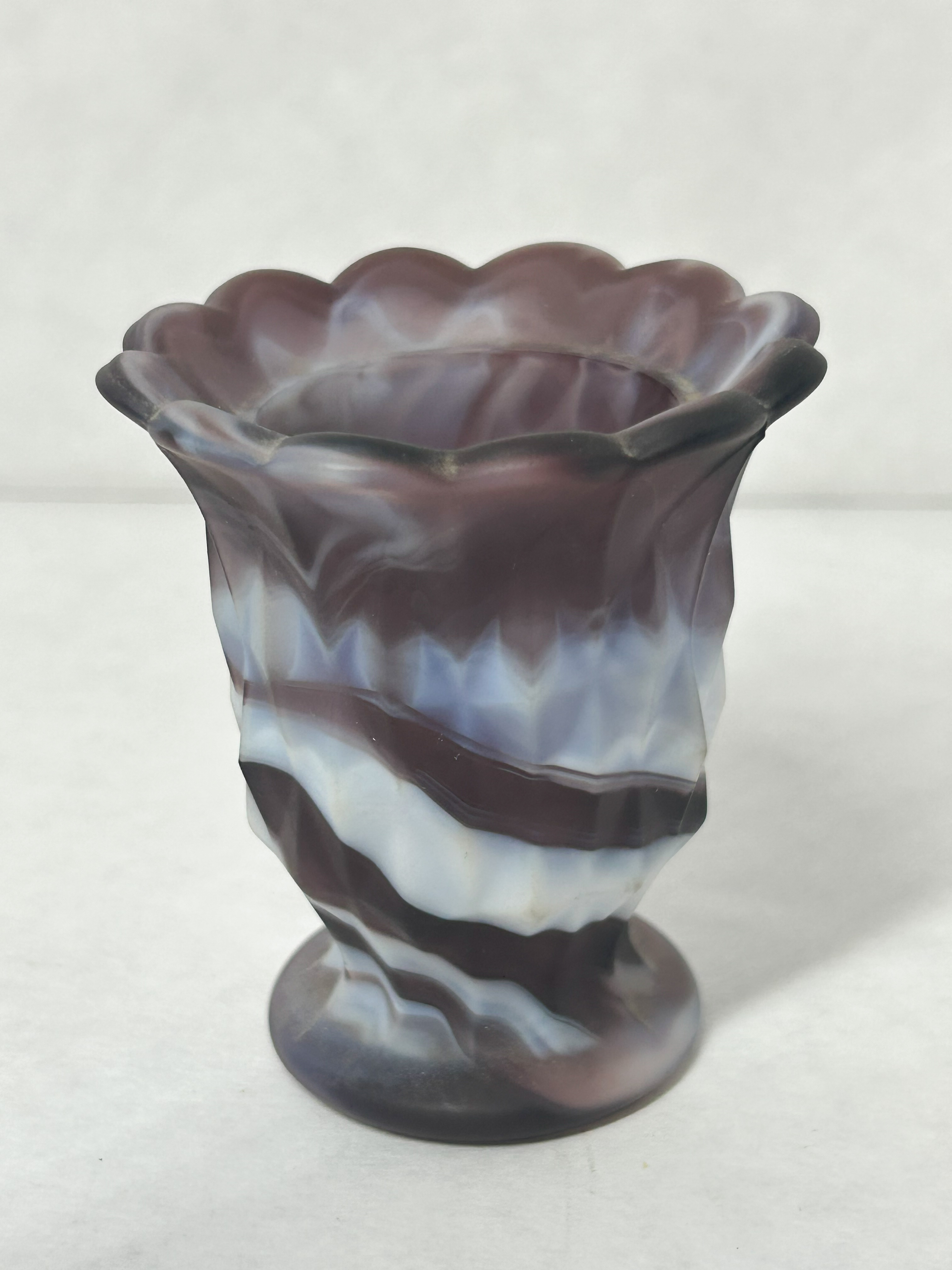 IMPERIAL AND SLAG GLASS TOOTHPICK HOLDERS