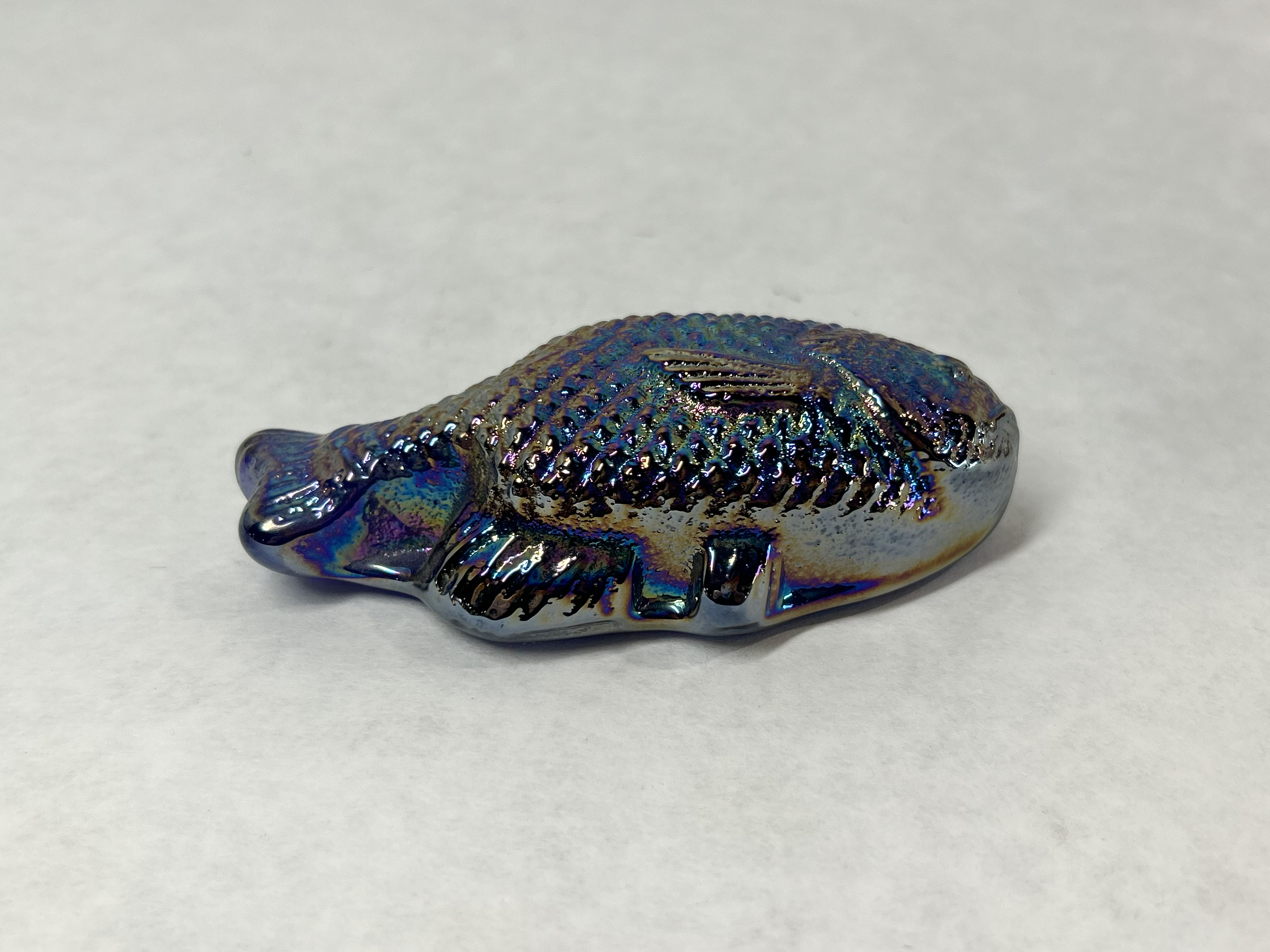 IRIDESCENT GLASS SUNFISH FIGURINE