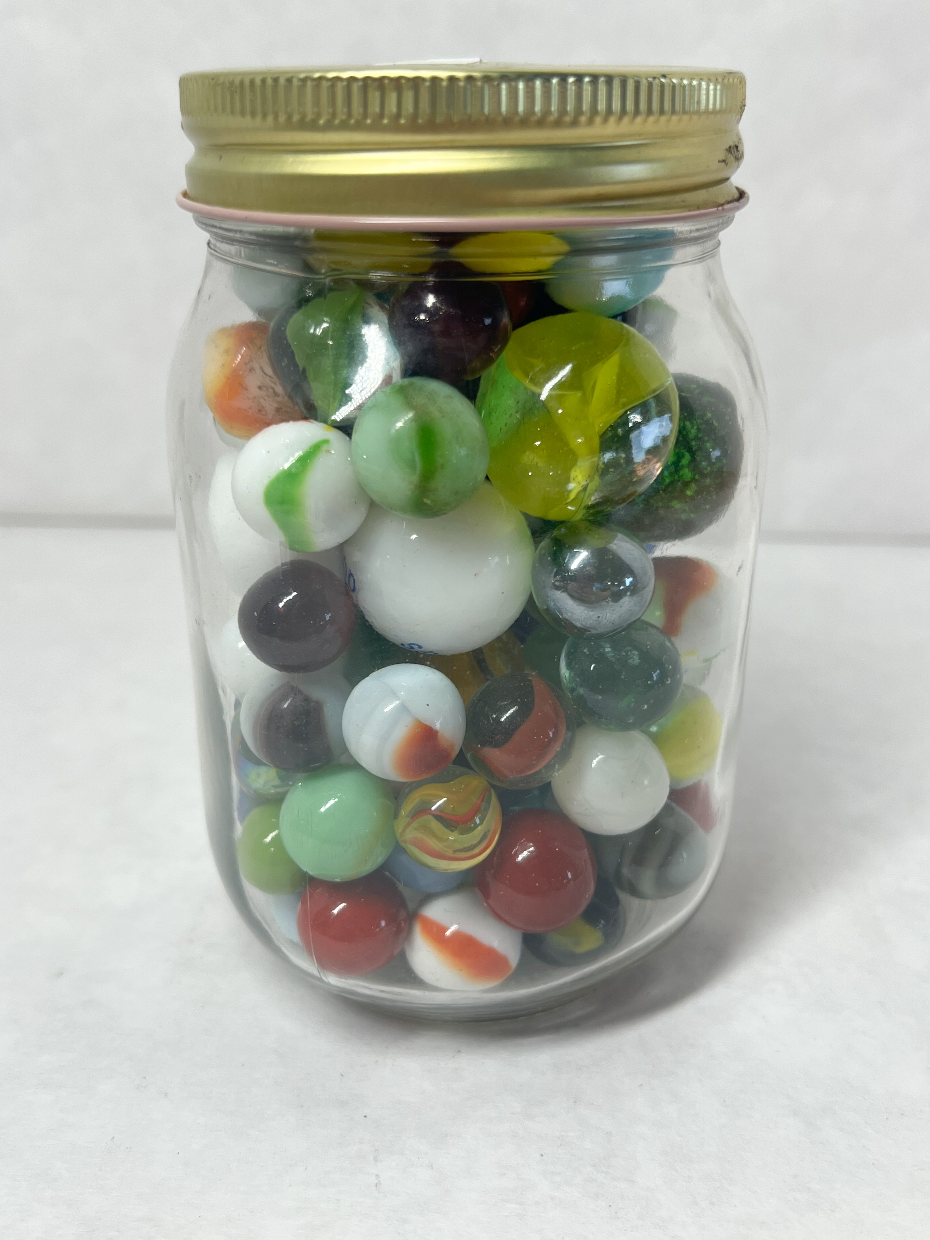 ASSORTED GLASS MARBLES, 20TH CENTURY