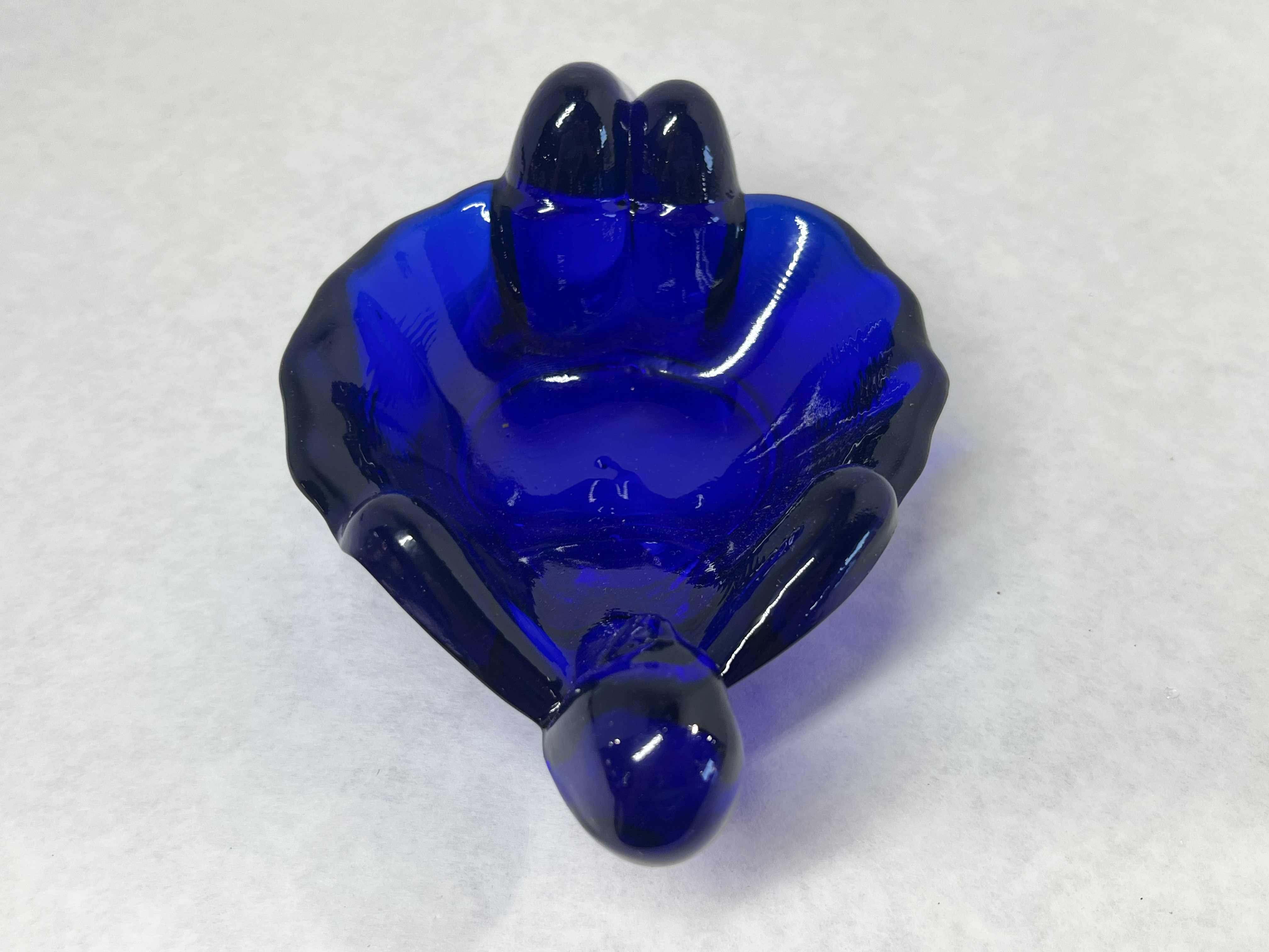 MOSSER COBALT BLUE BATHING BEAUTY SOAP DISH