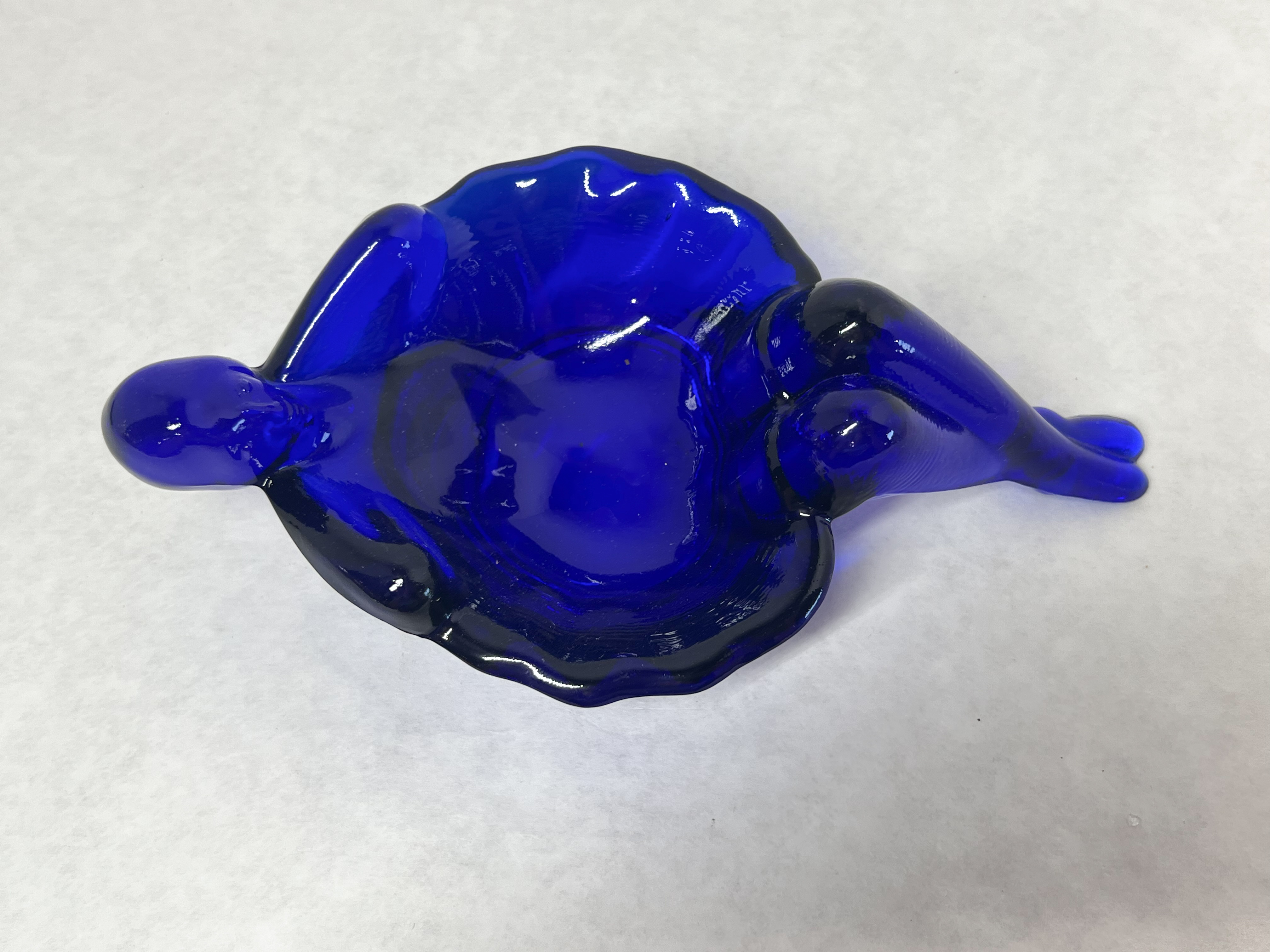 MOSSER COBALT BLUE BATHING BEAUTY SOAP DISH