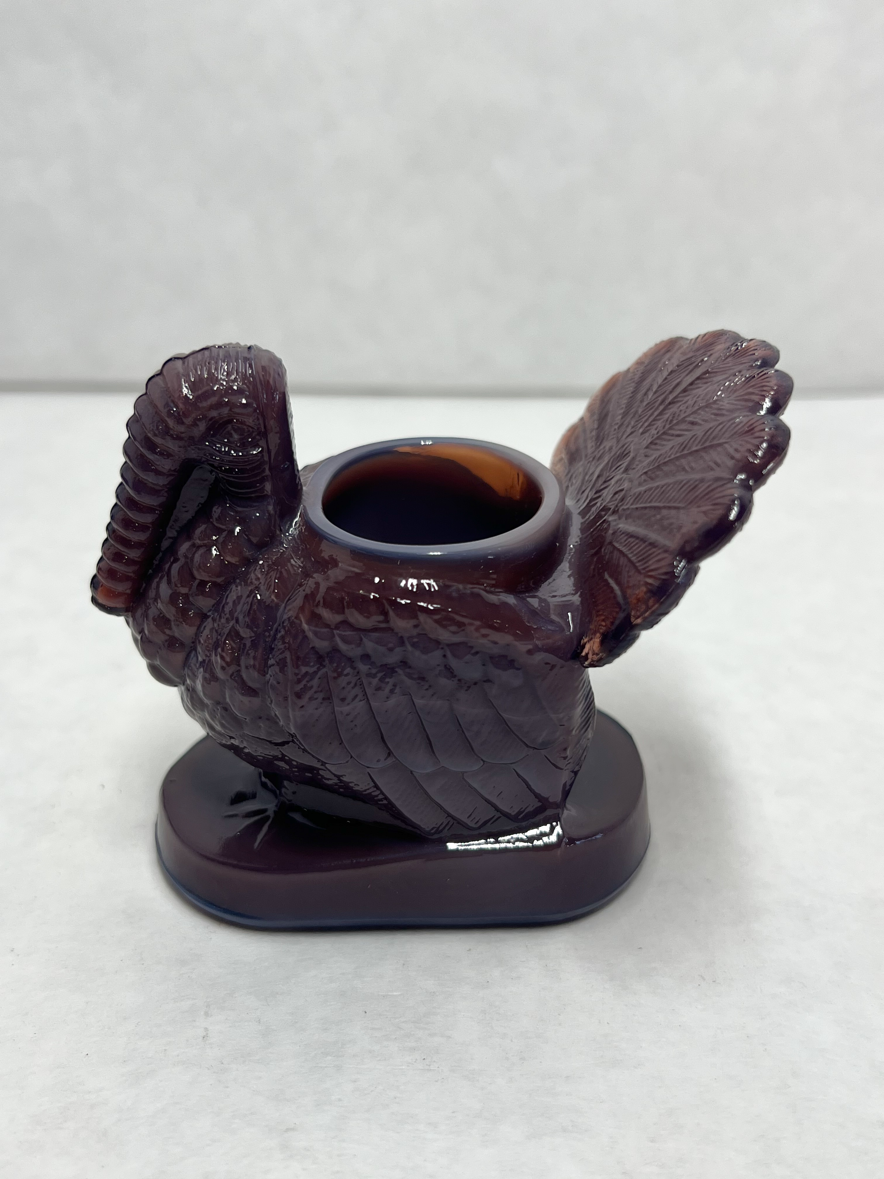 MOSSER PURPLE TURKEY TOOTHPICK HOLDER