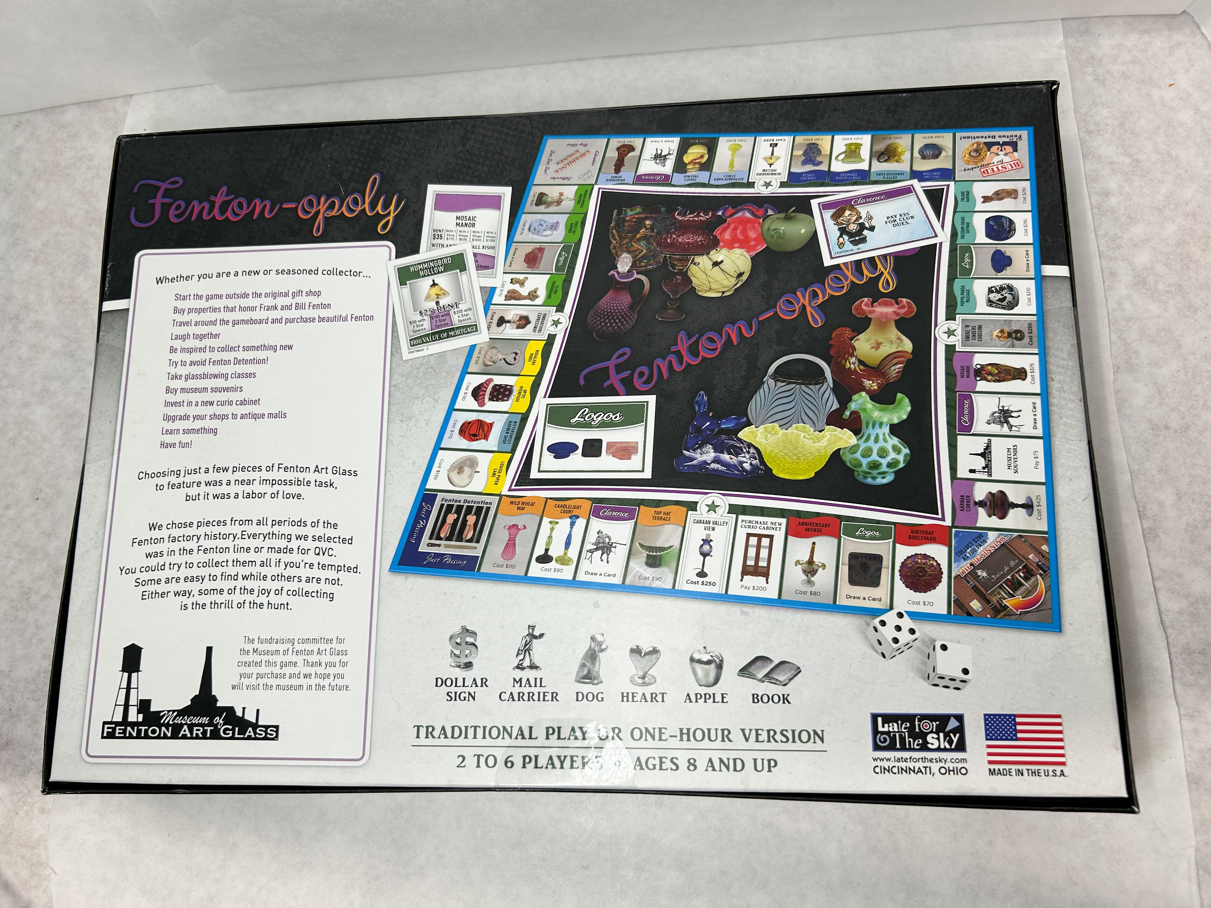 FENTON-OPOLY BOARD GAME