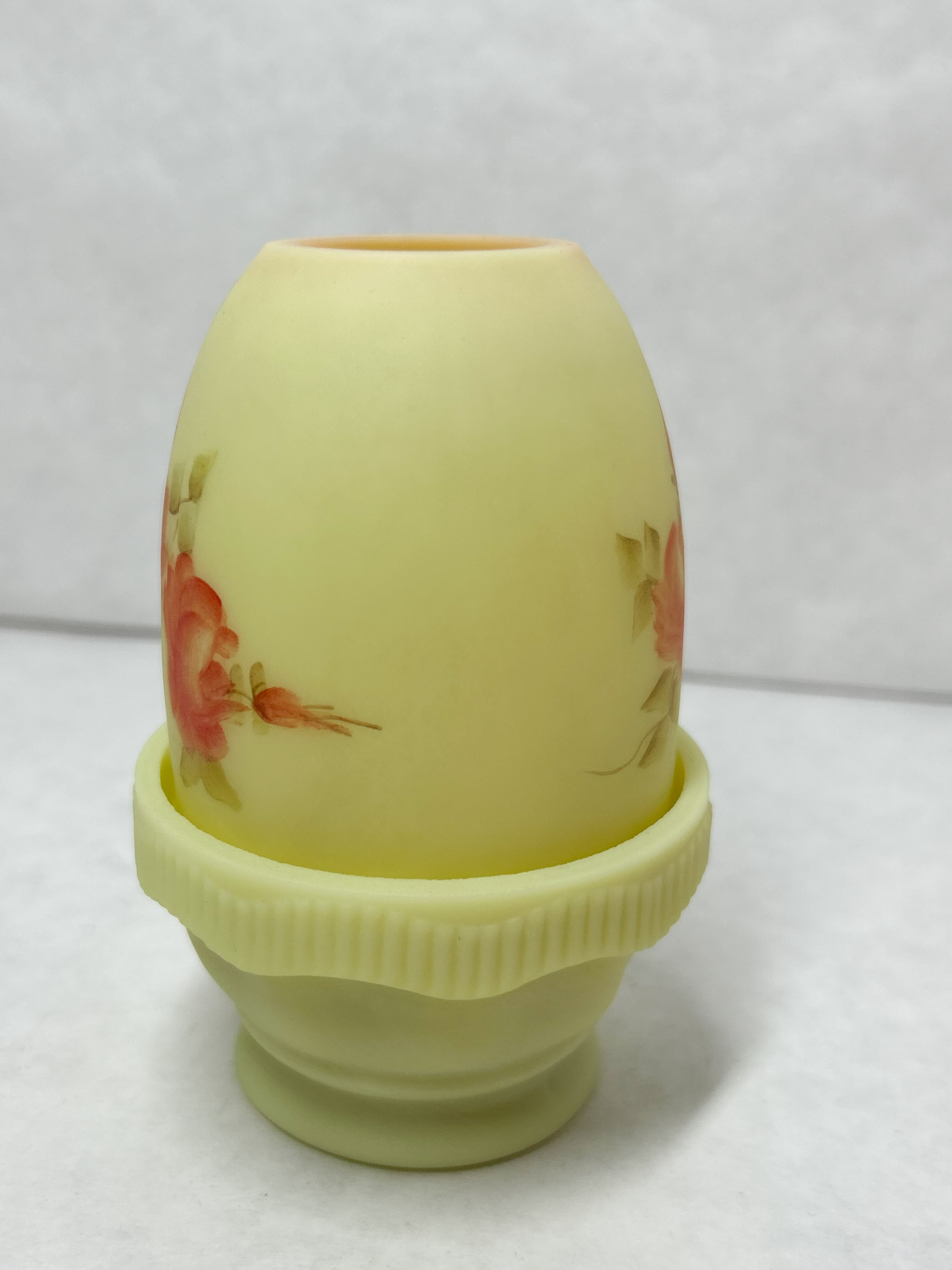 PEGGY BENNETT FENTON CUSTARD FAIRY LAMP, 1978