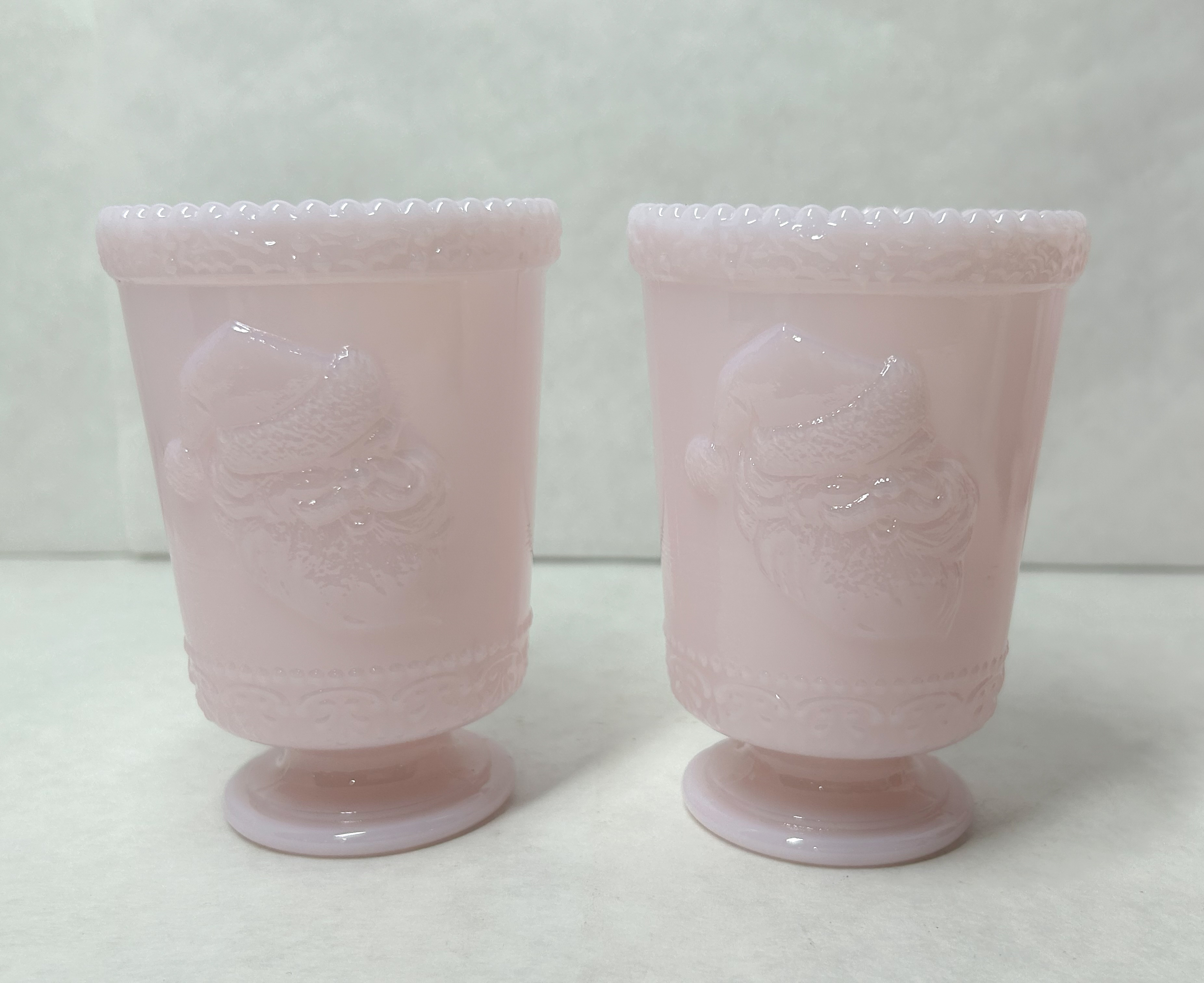 MOSSER CROWN TUSCAN SANTA TUMBLERS