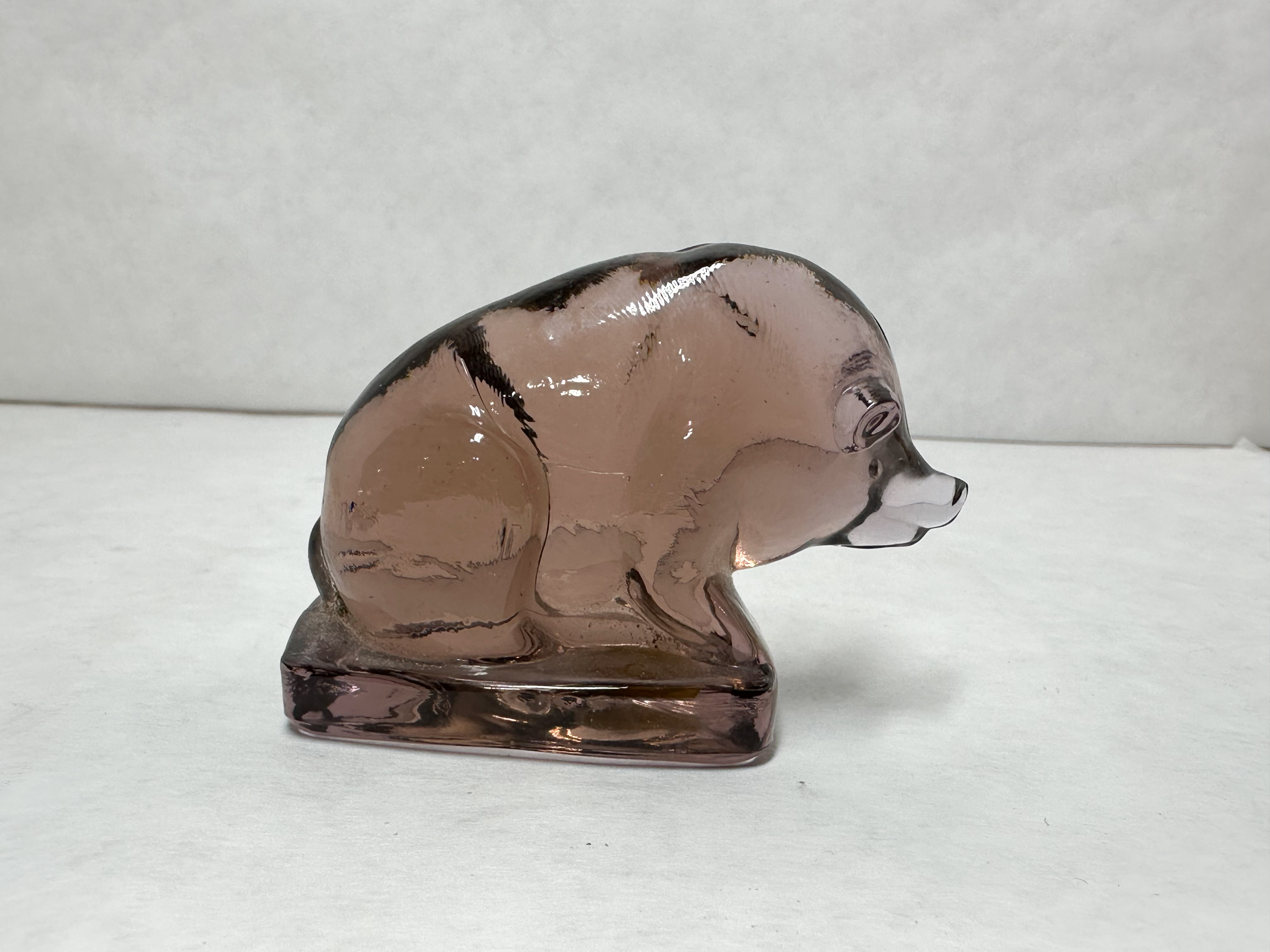 BOYD AMETHYST SUEE GLASS PIG