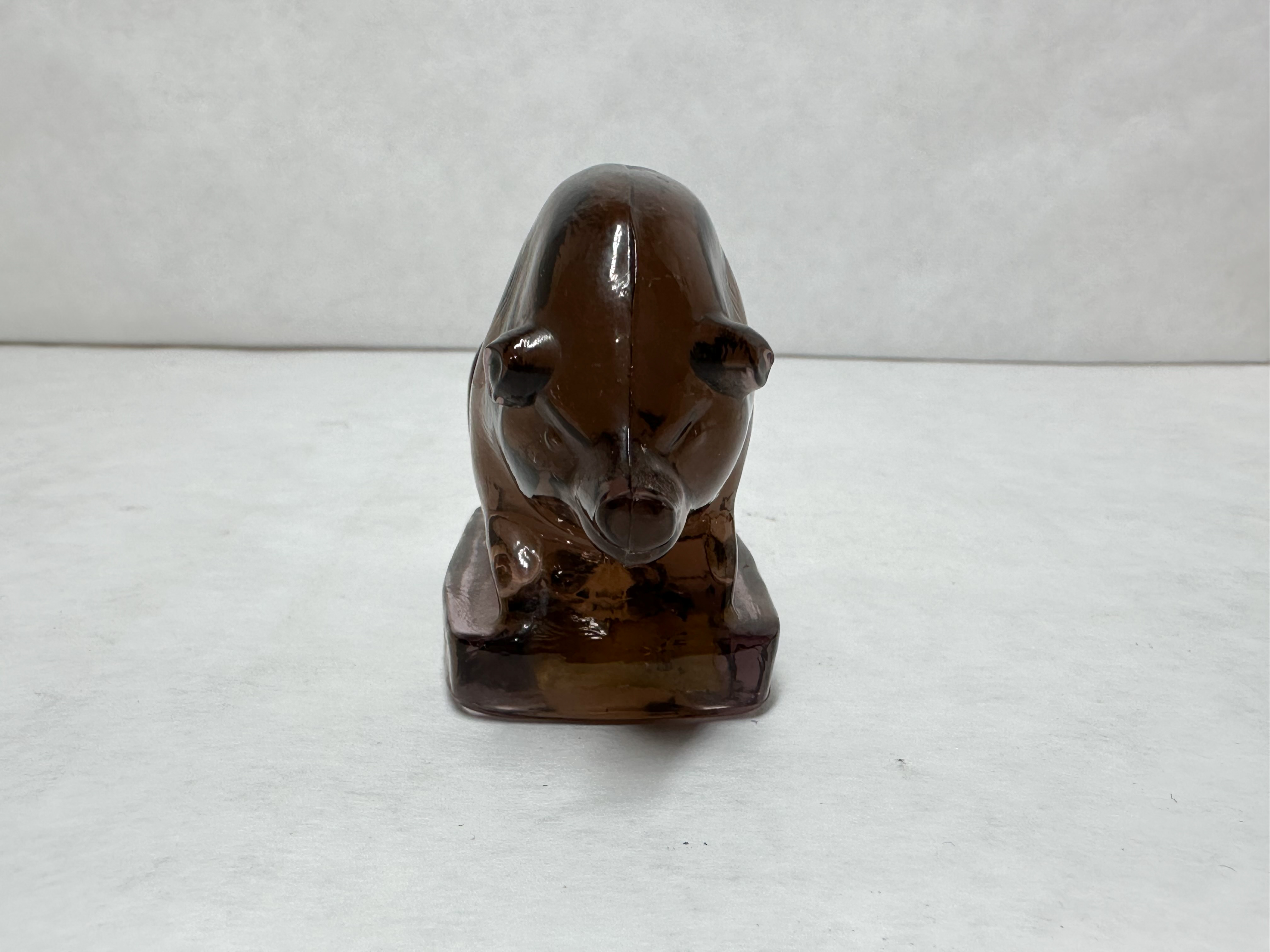 BOYD AMETHYST SUEE GLASS PIG