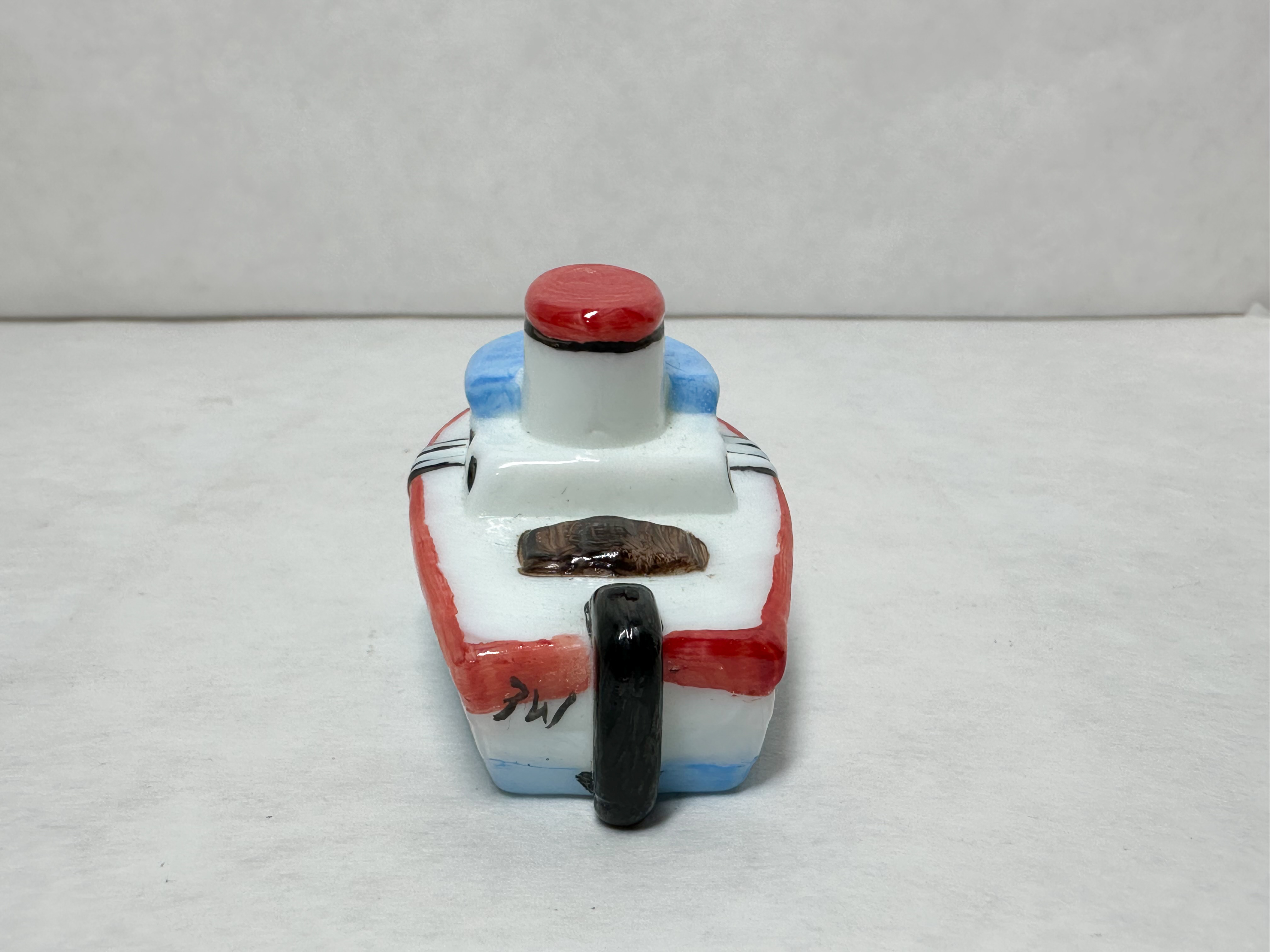 BOYD TEDDY TUGBOAT HAND-PAINTED