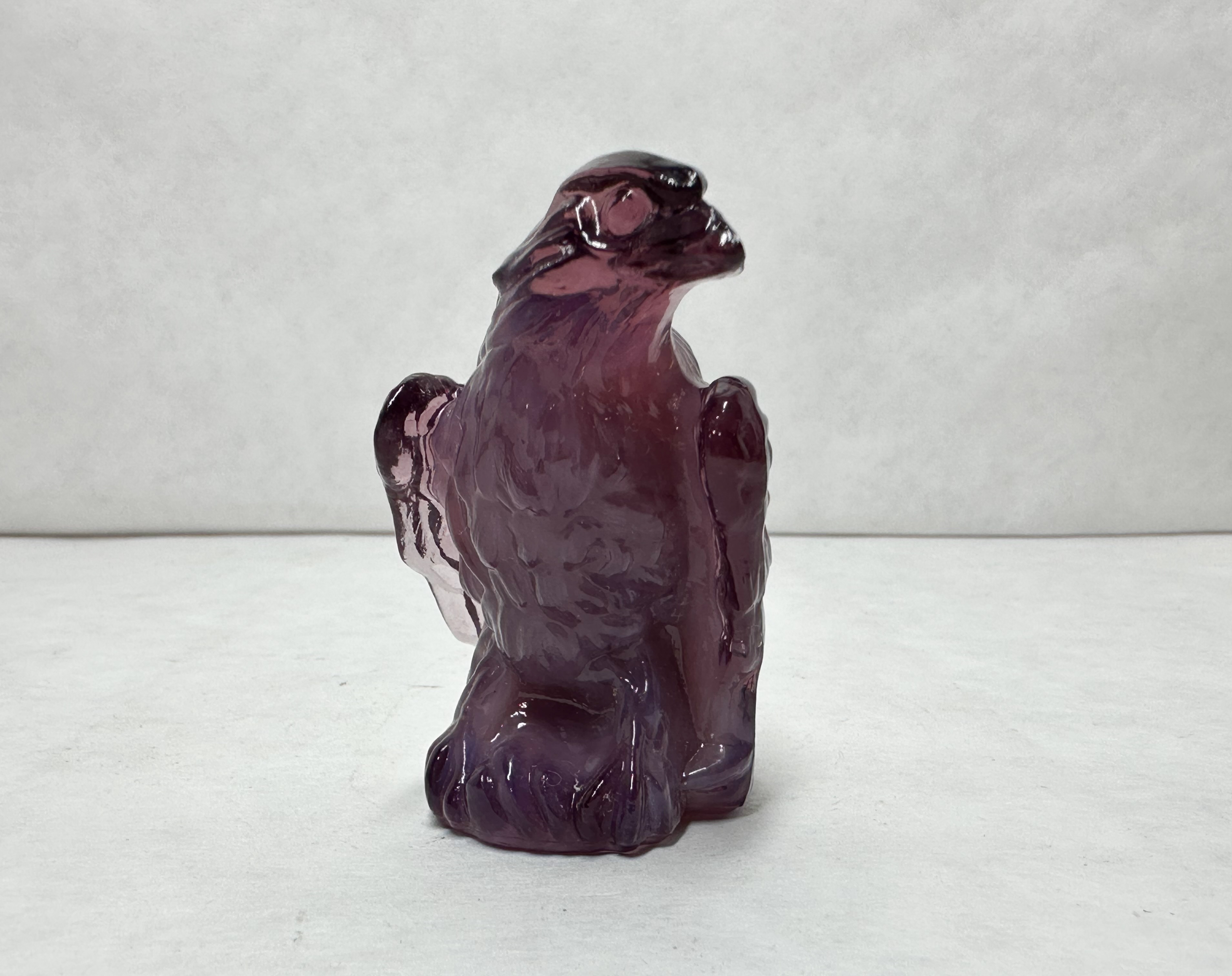 BOYD BERNIE EAGLE AMETHYST GLASS