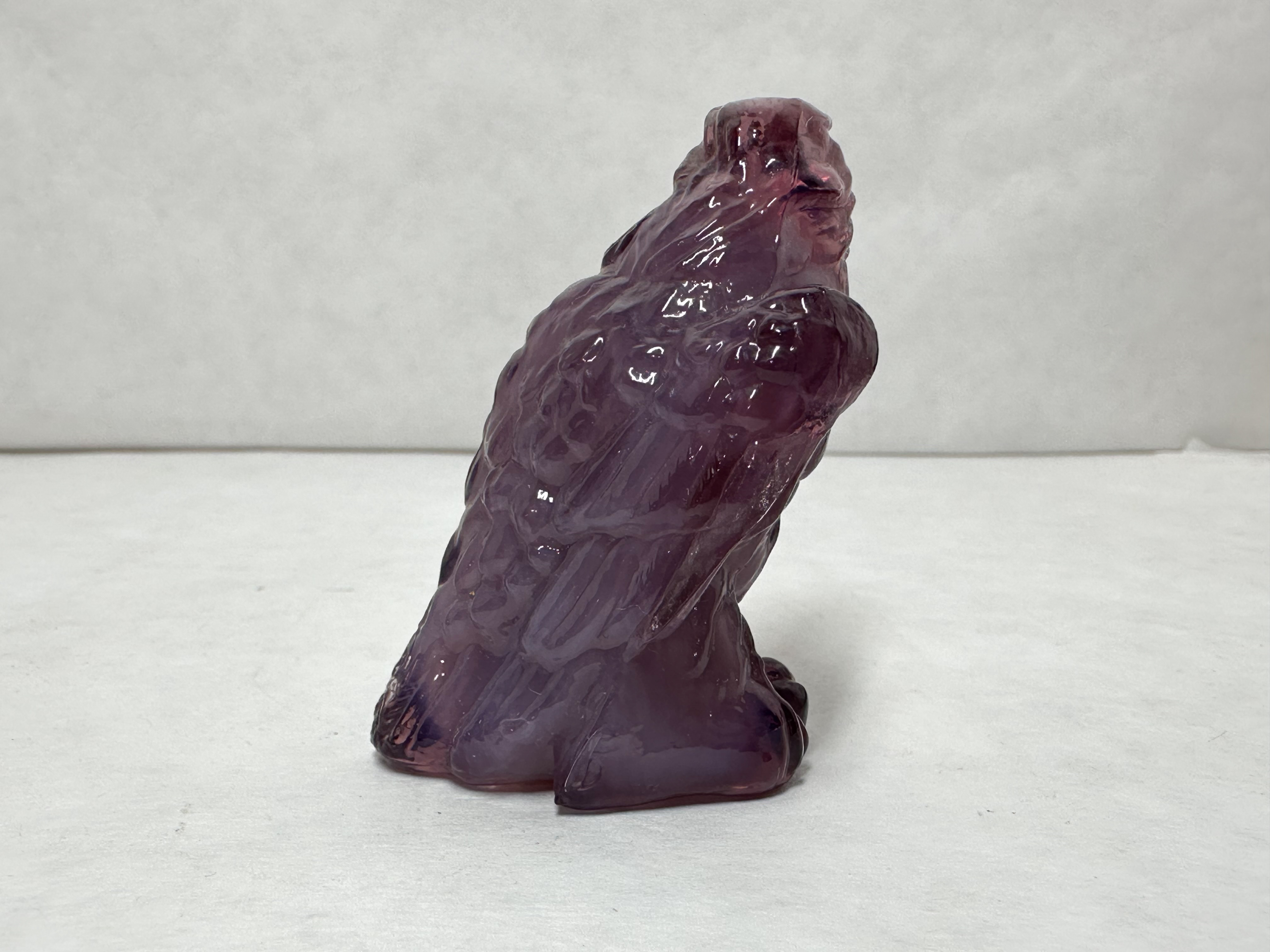 BOYD BERNIE EAGLE AMETHYST GLASS