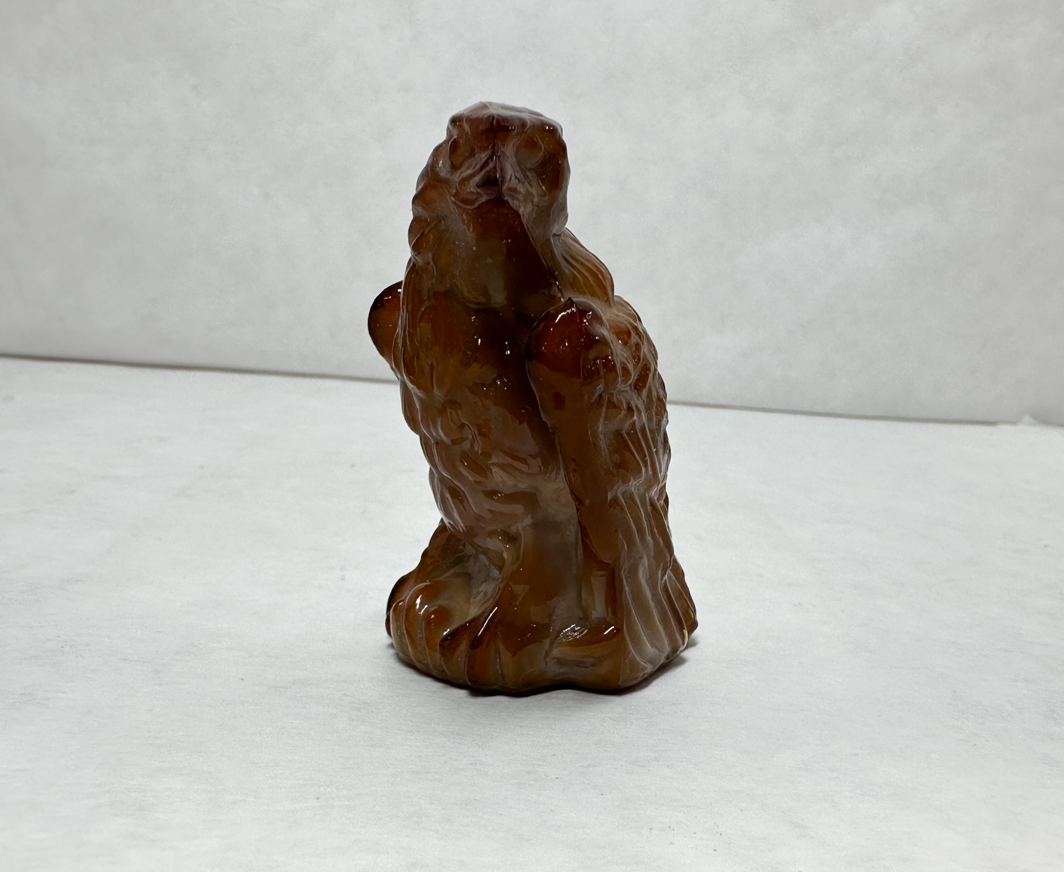 BOYD BERNIE THE EAGLE CARAMEL SLAG GLASS 1978–1983