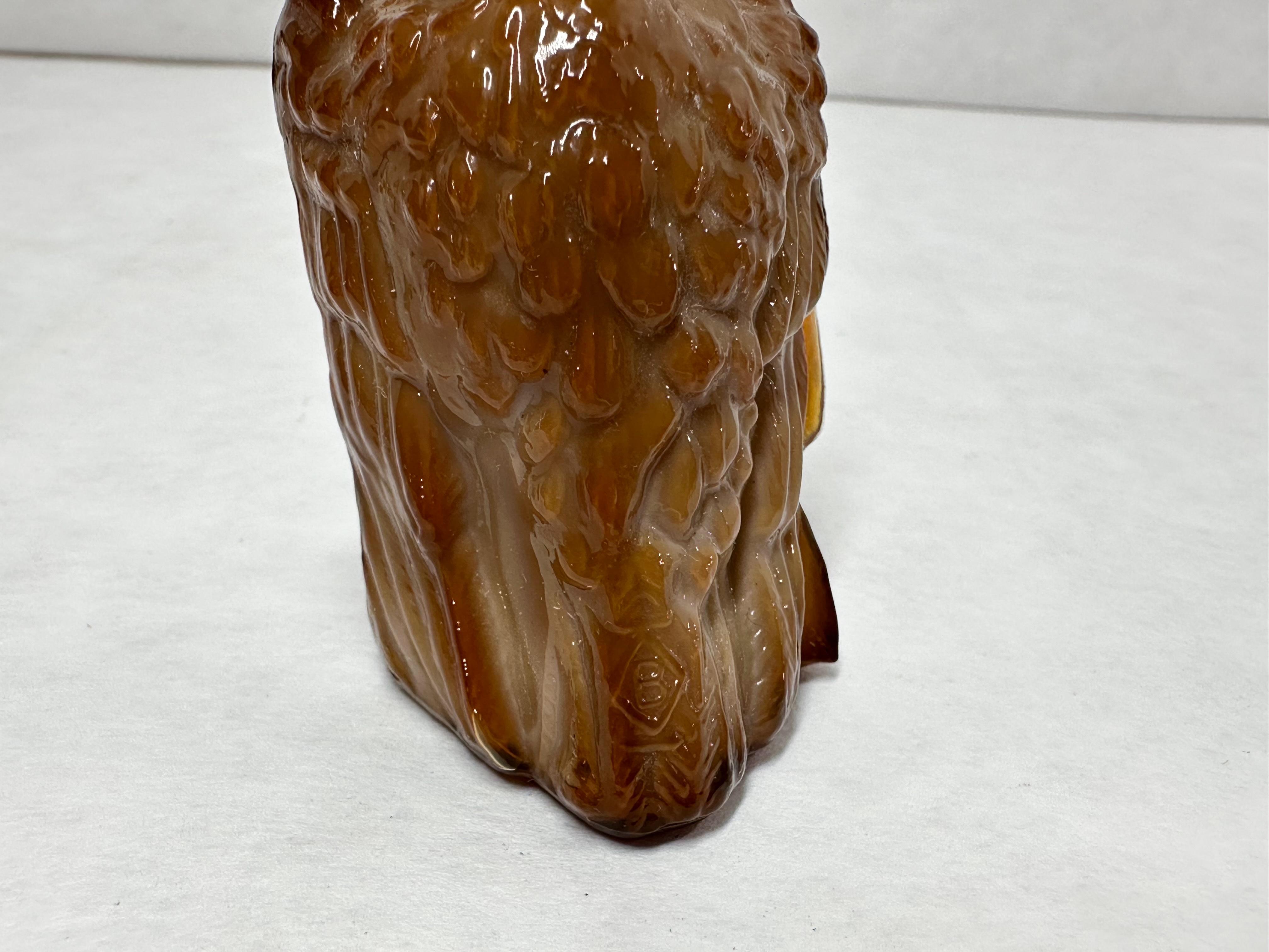 BOYD BERNIE THE EAGLE CARAMEL SLAG GLASS 1978–1983