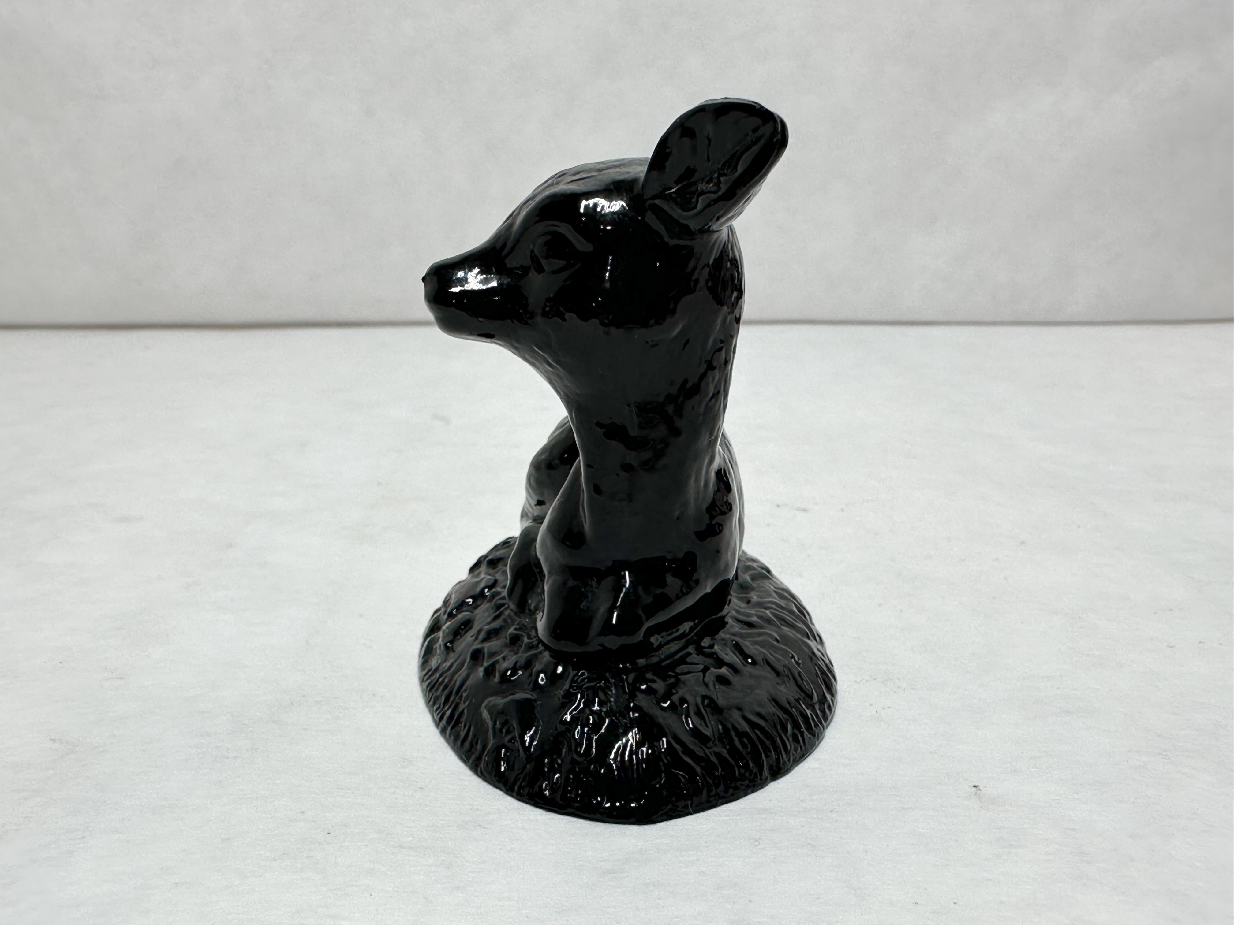 BOYD BINGO DEER BLACK GLAZED
