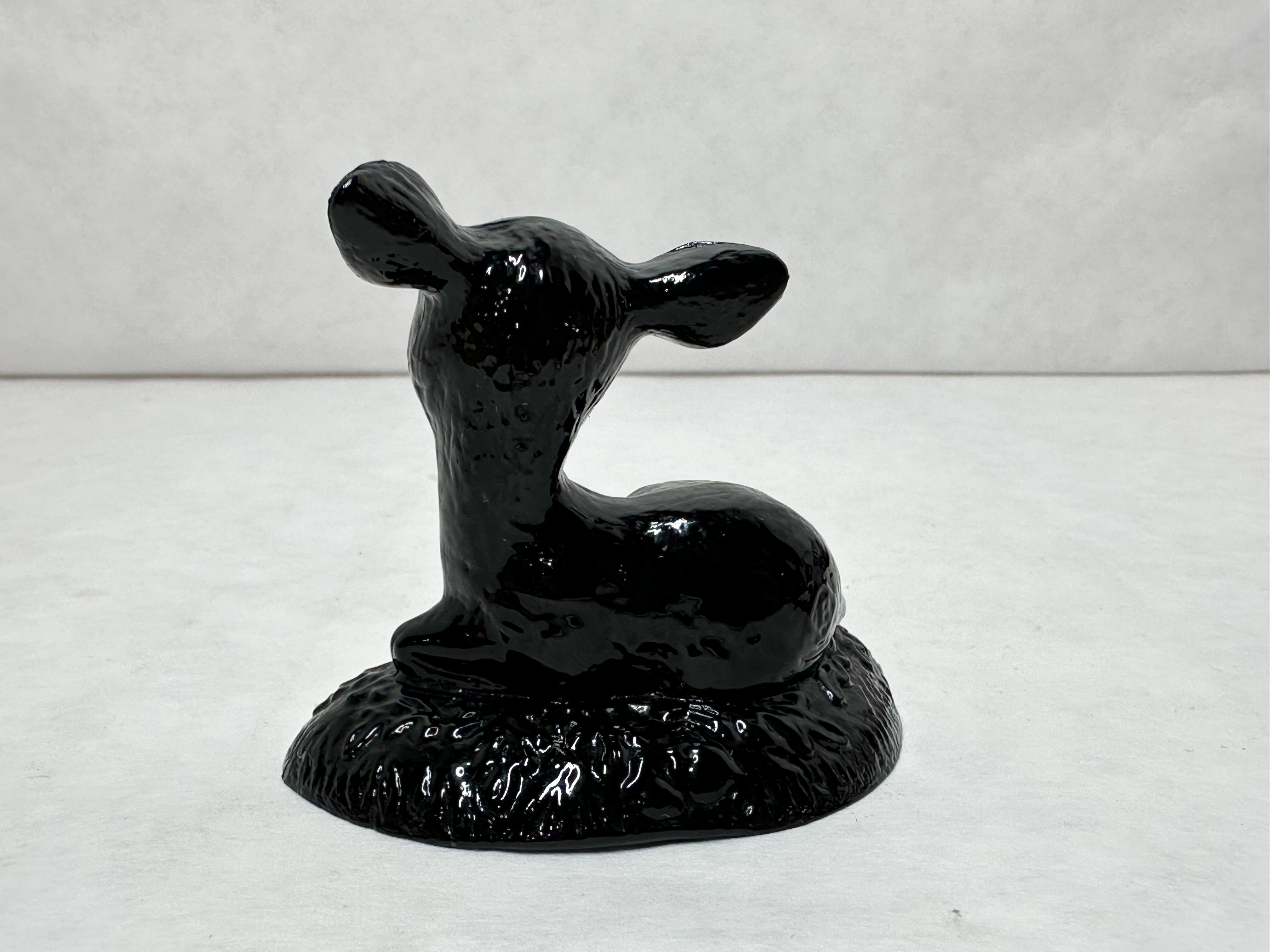 BOYD BINGO DEER BLACK GLAZED