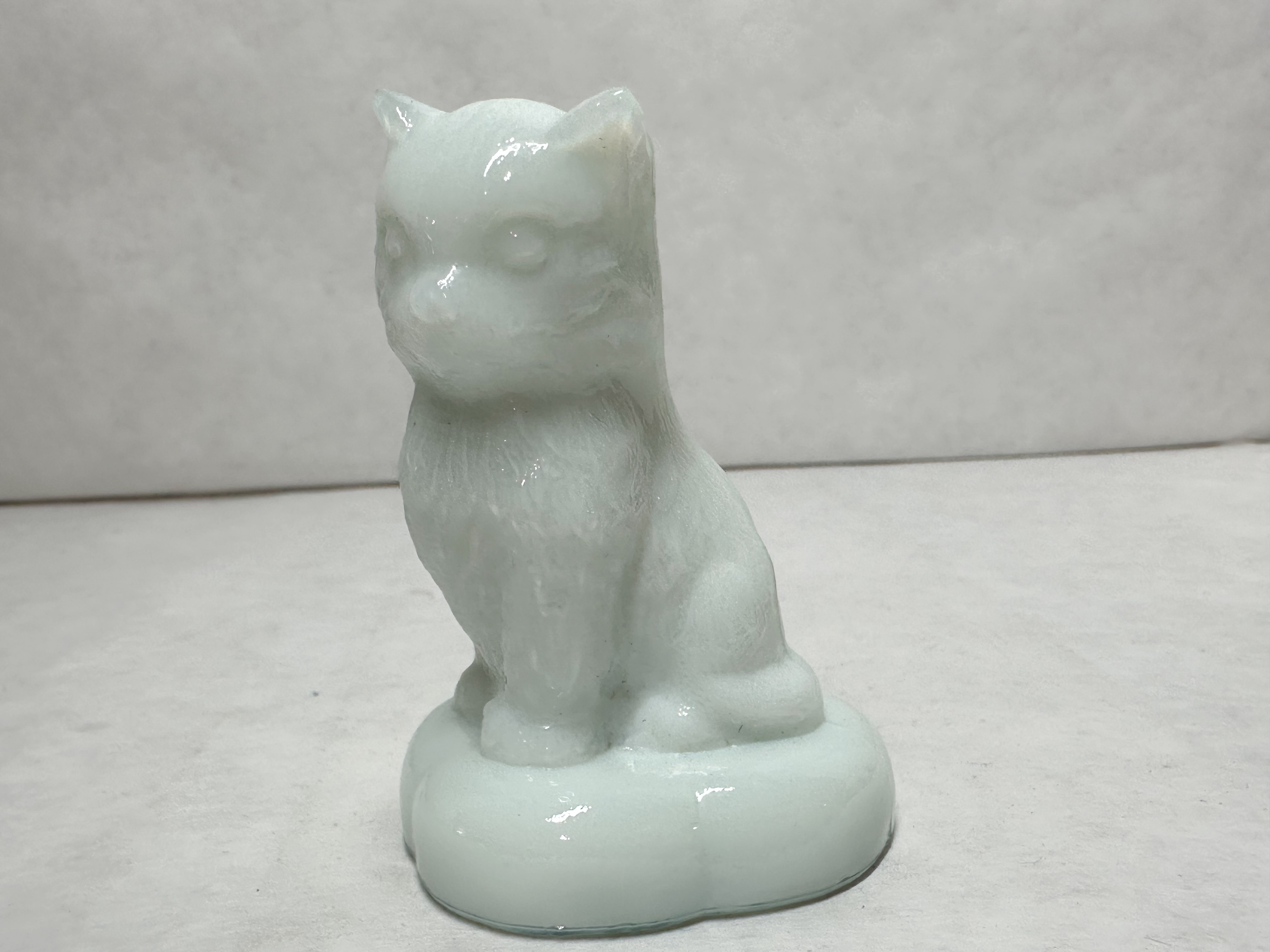 BOYD MILK SITTING KITTEN ON PILLOW