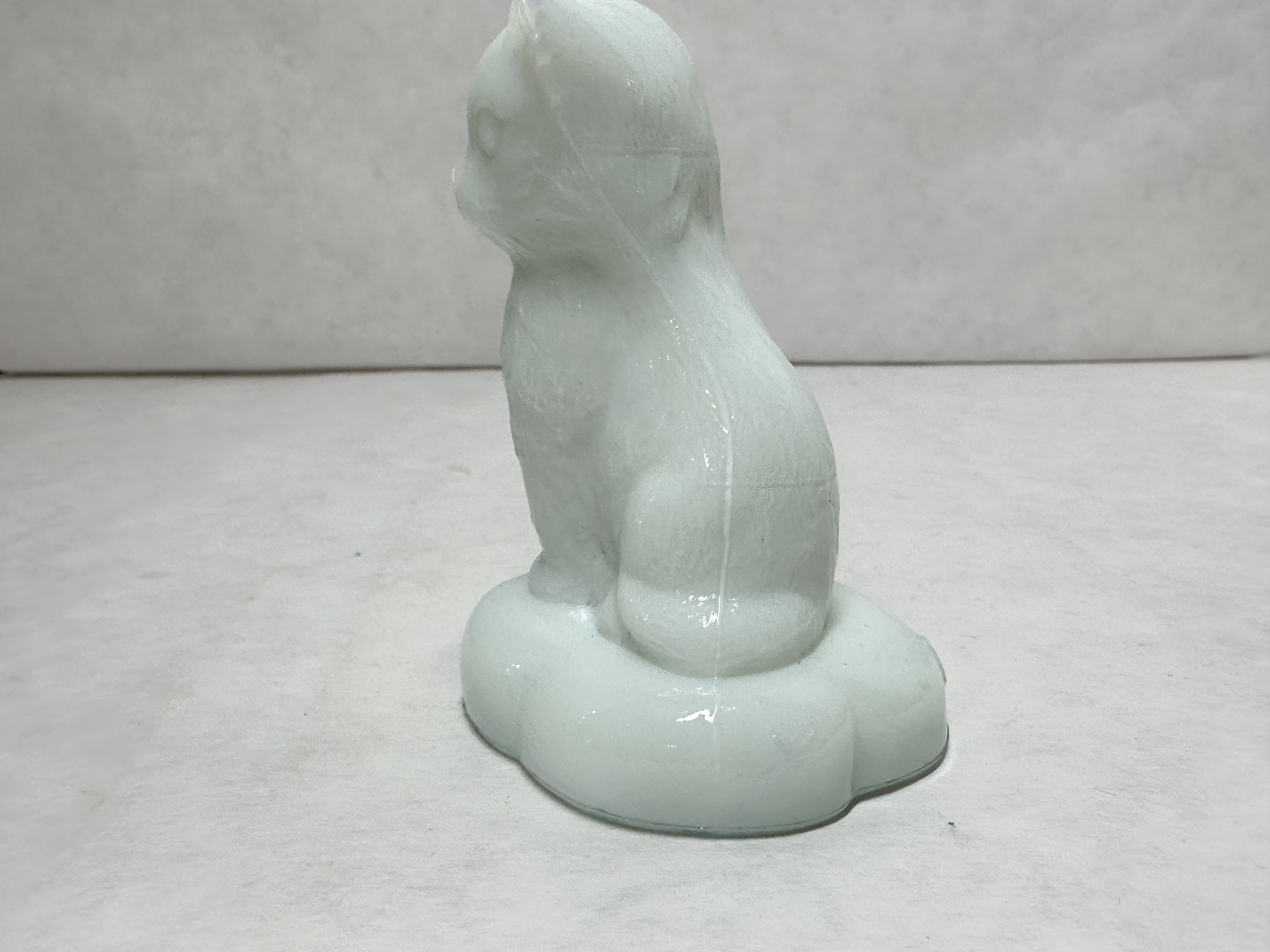 BOYD MILK SITTING KITTEN ON PILLOW