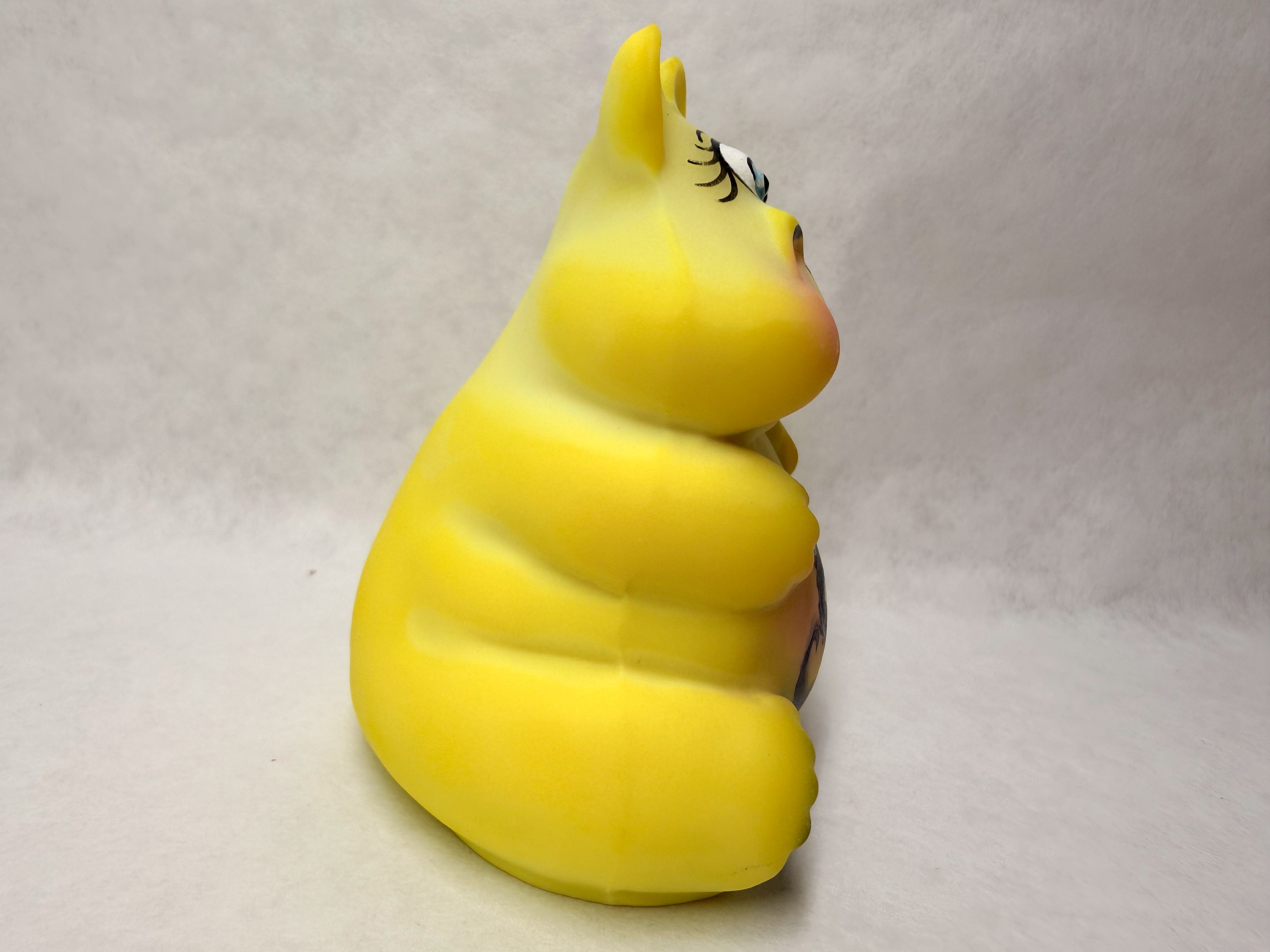 MICHELLE KIBBE HAND-PAINTED CUSTARD HIPPO, 2021 53/55