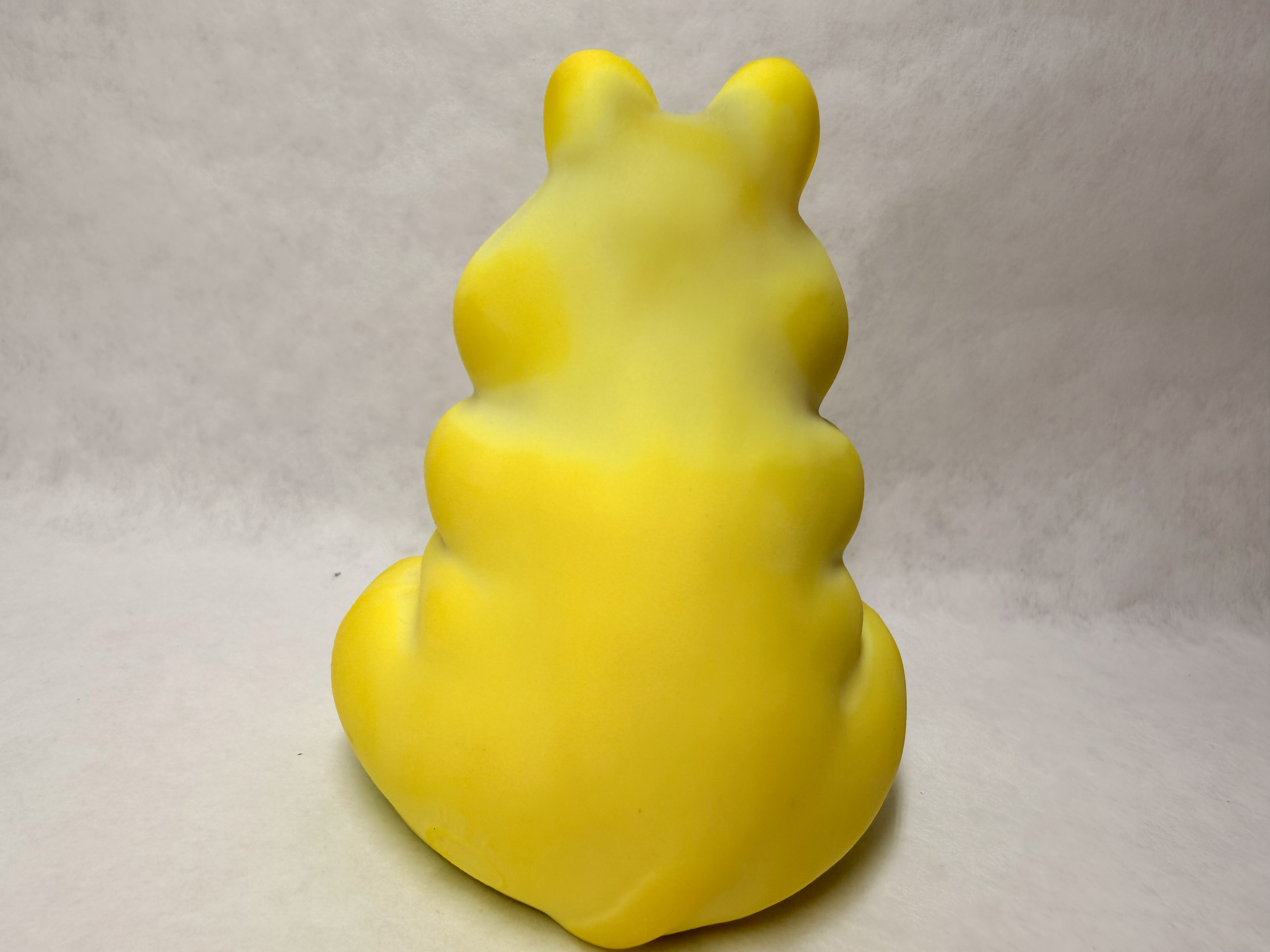MICHELLE KIBBE HAND-PAINTED CUSTARD HIPPO, 2021 53/55