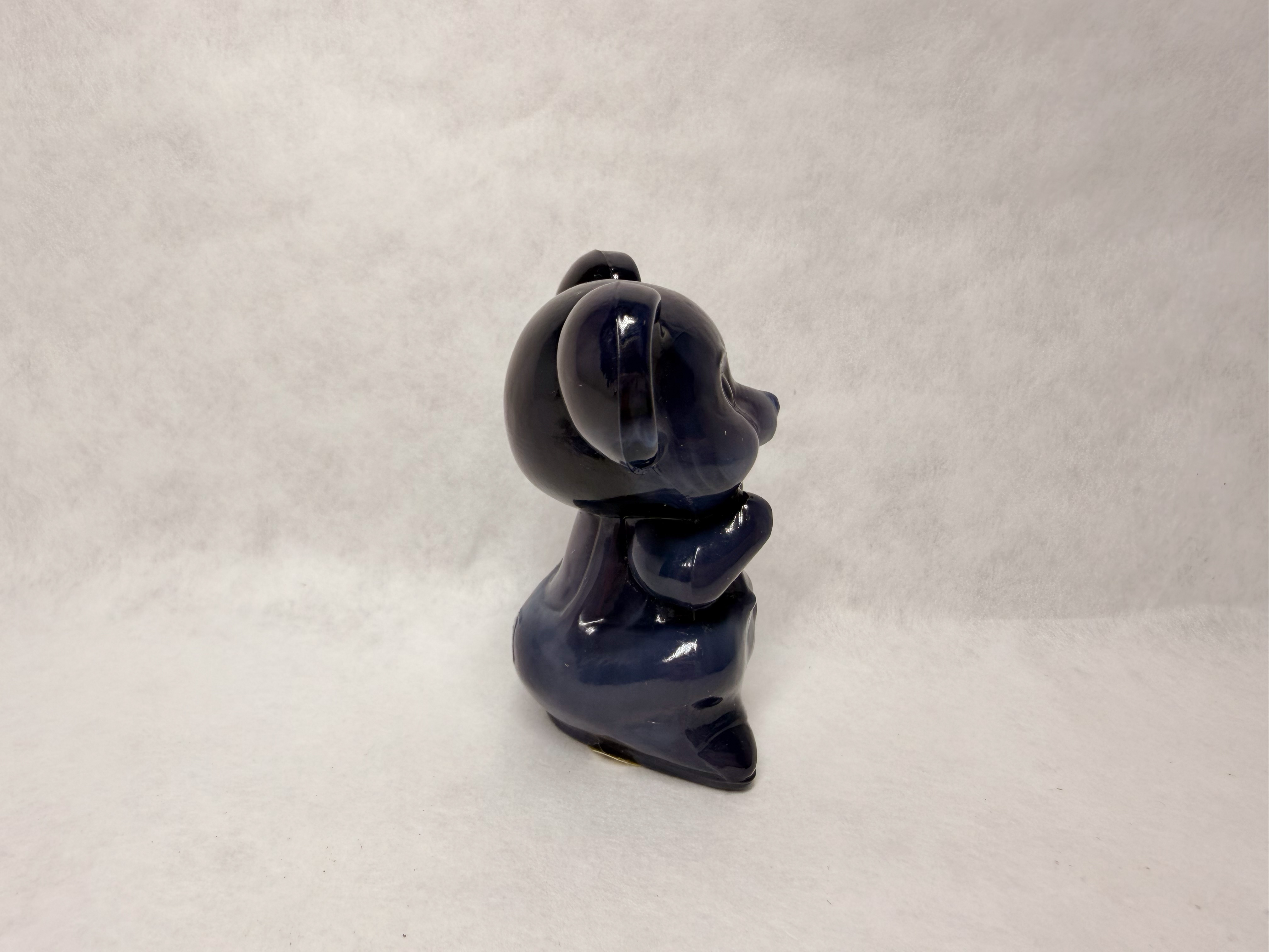 BOYD HEATHER GRAY GLASS MOUSE, 1988-1993