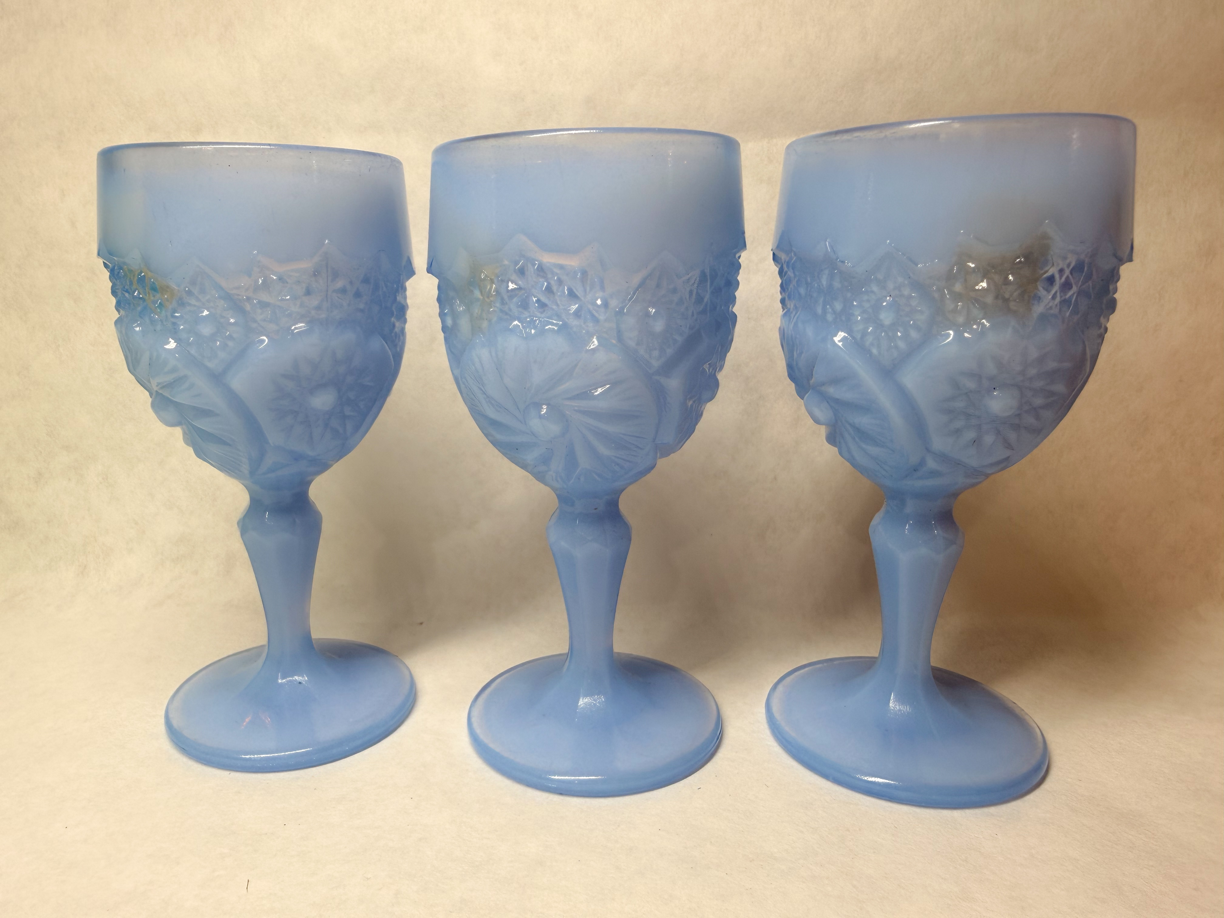 BOYD LAVENDER GOBLETS
