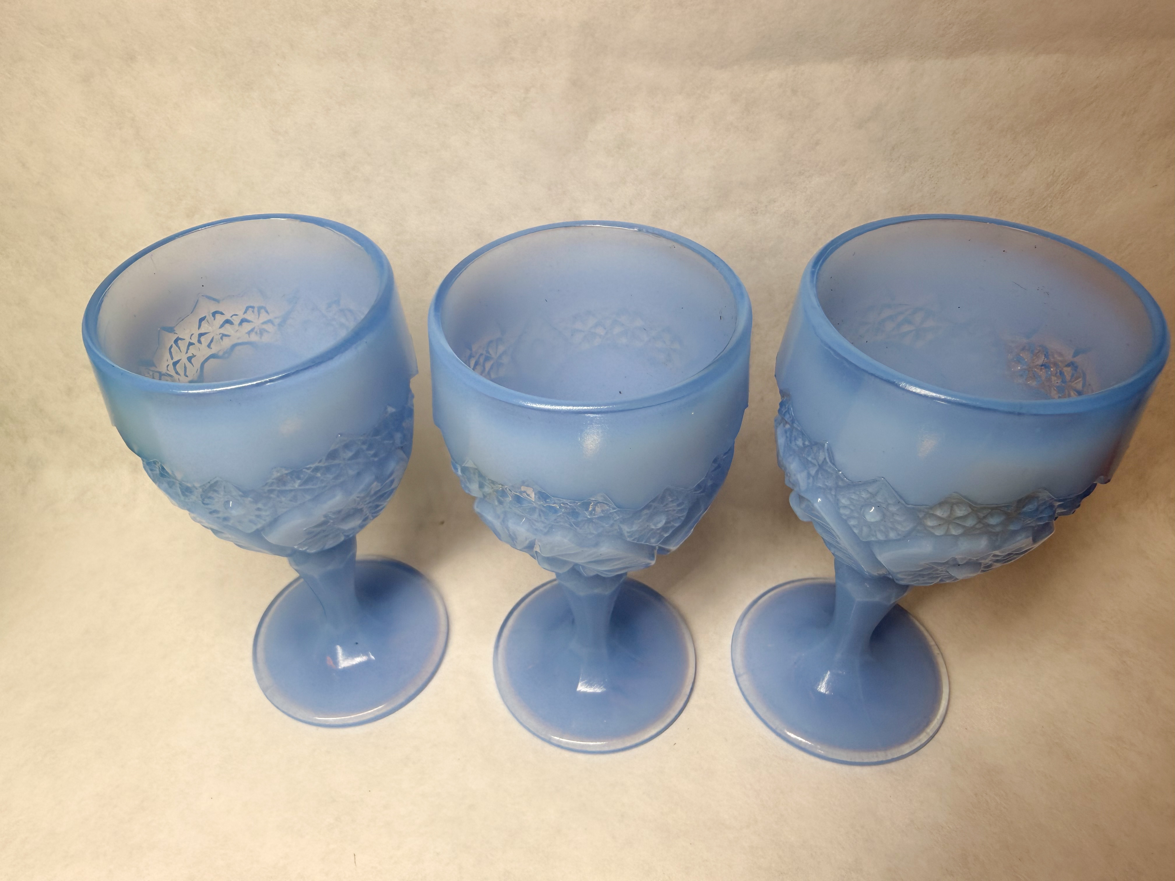 BOYD LAVENDER GOBLETS