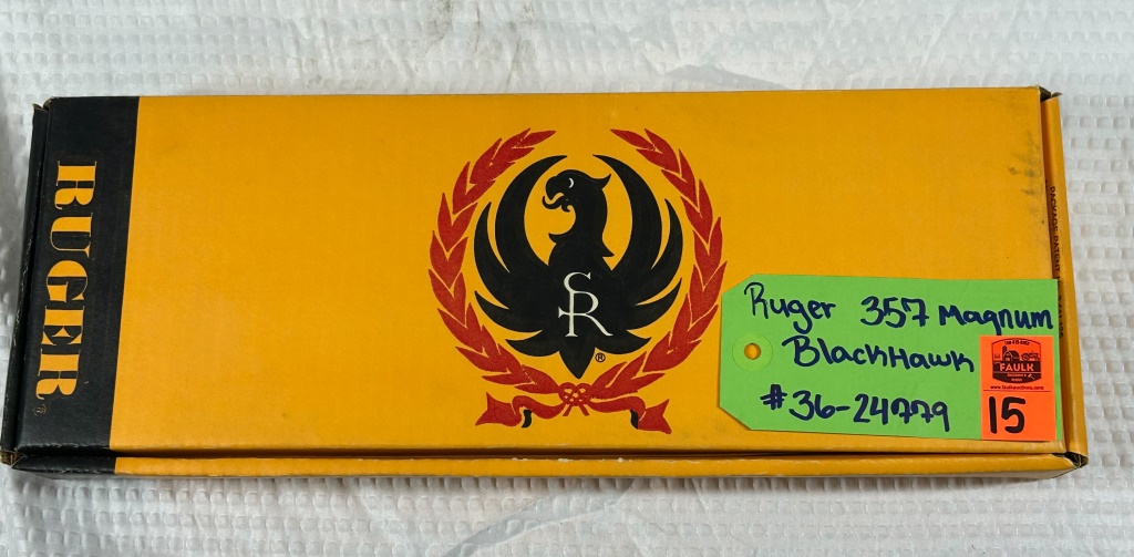 RUGER 357 MAGNUM BLACKHAWK