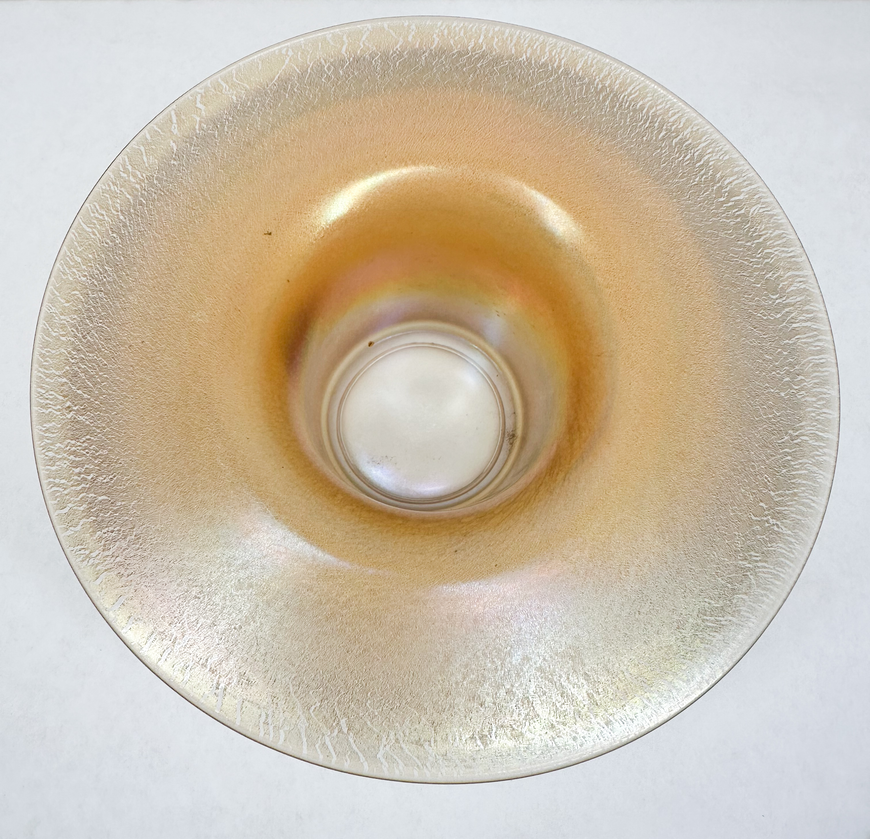 IMPERIAL IRIDESCENT GLASS BOWL
