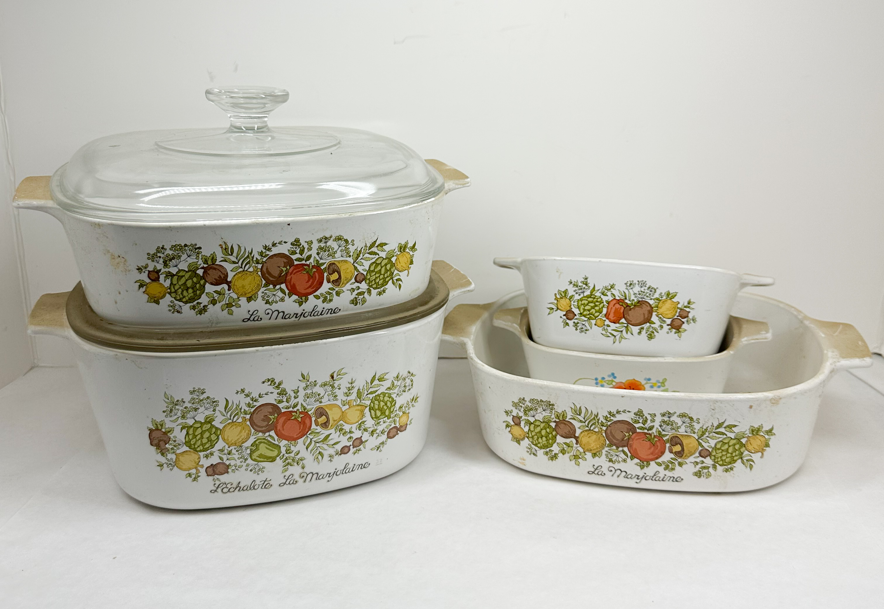 CORNING WARE PYROCERAM BAKING GROUP, 1970S