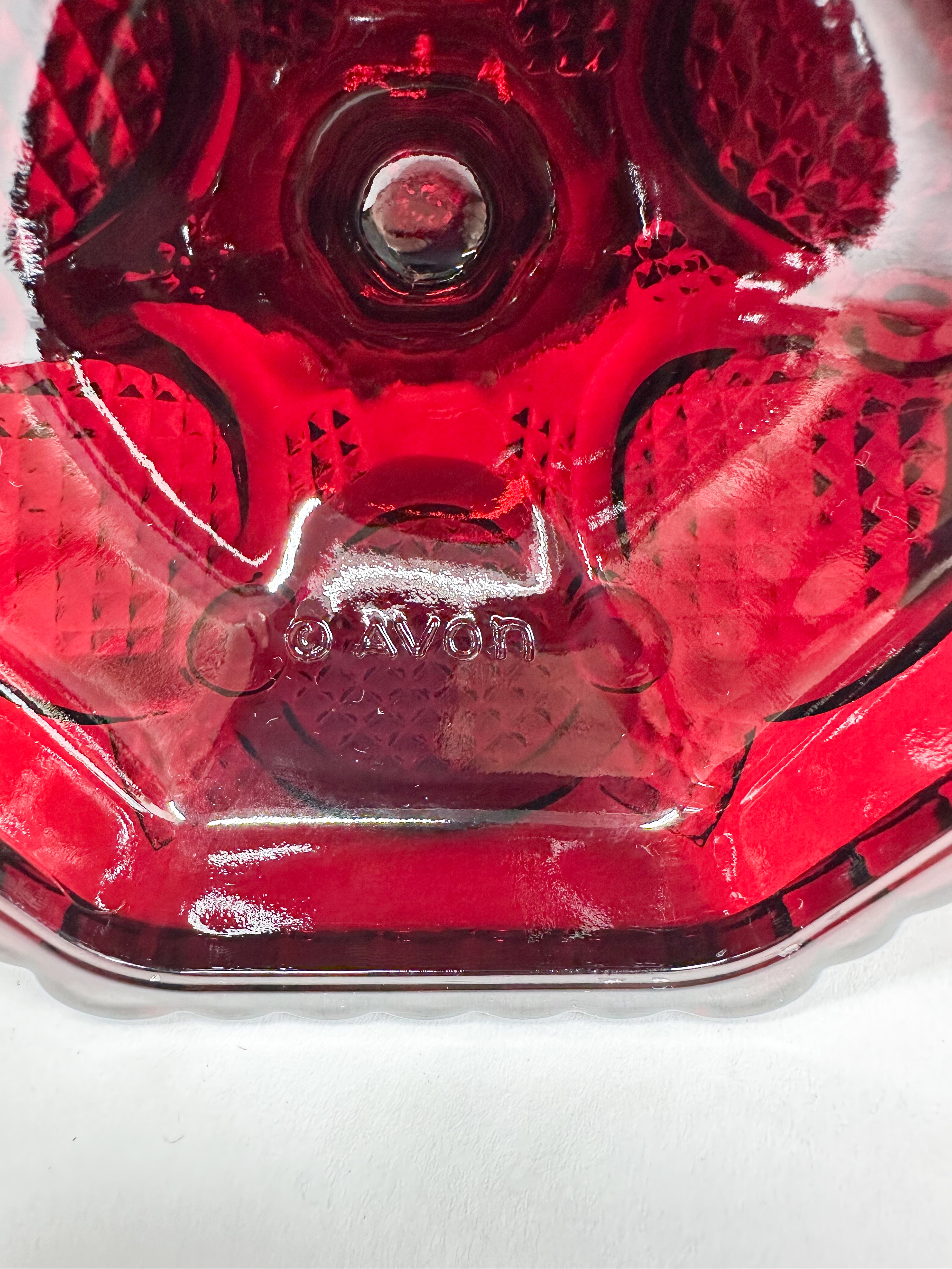 AVON RUBY GLASS COLLECTION, 20TH CENTURY