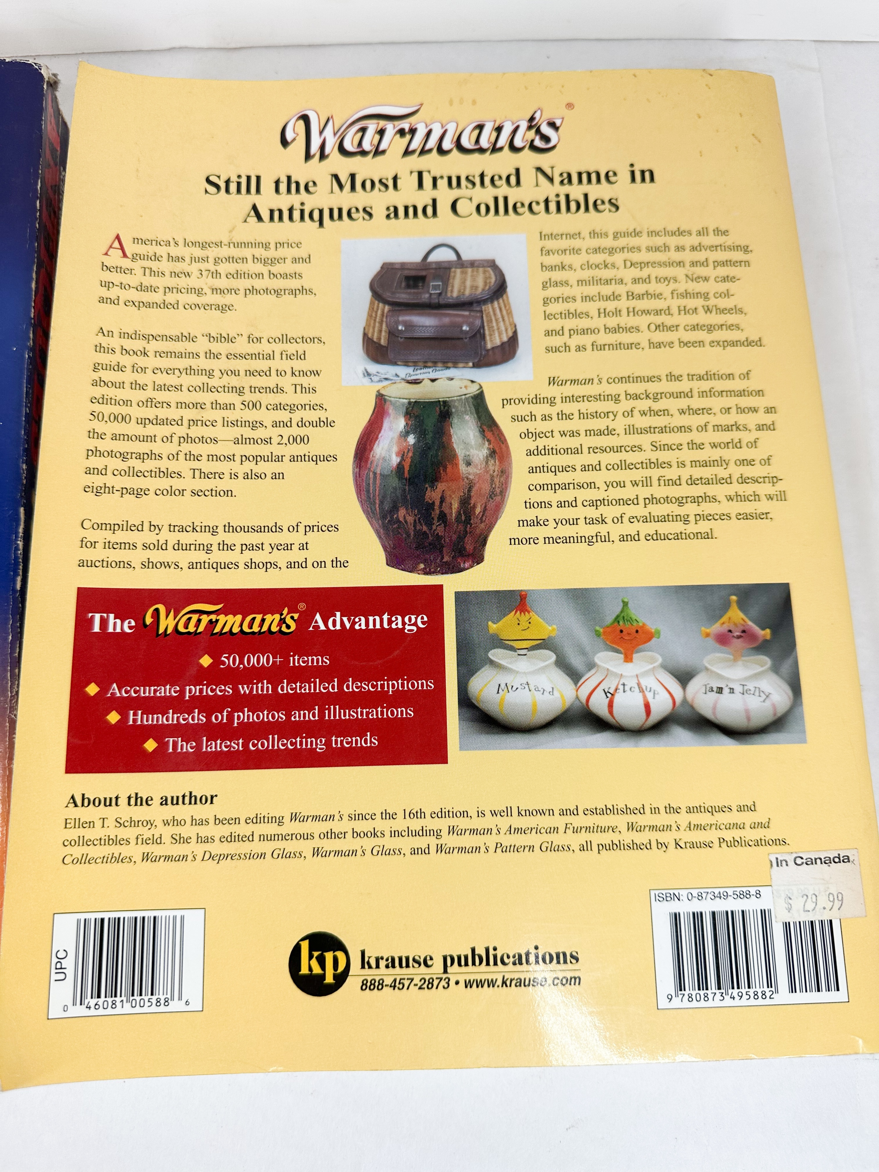 SCHROEDER AND WARMAN PRICE GUIDES, 1995-2003