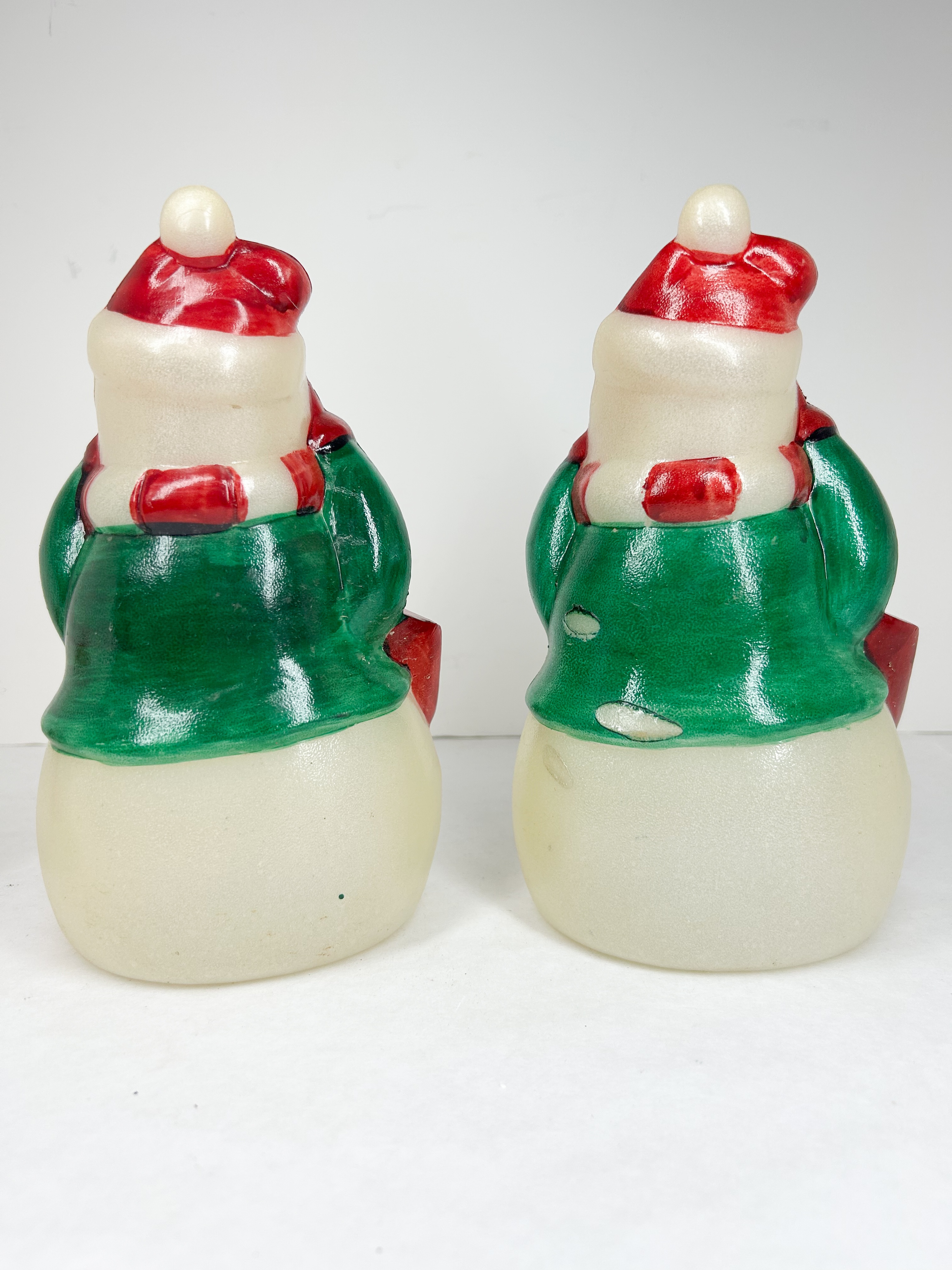 TRIO OF VINTAGE HOLIDAY FIGURALS