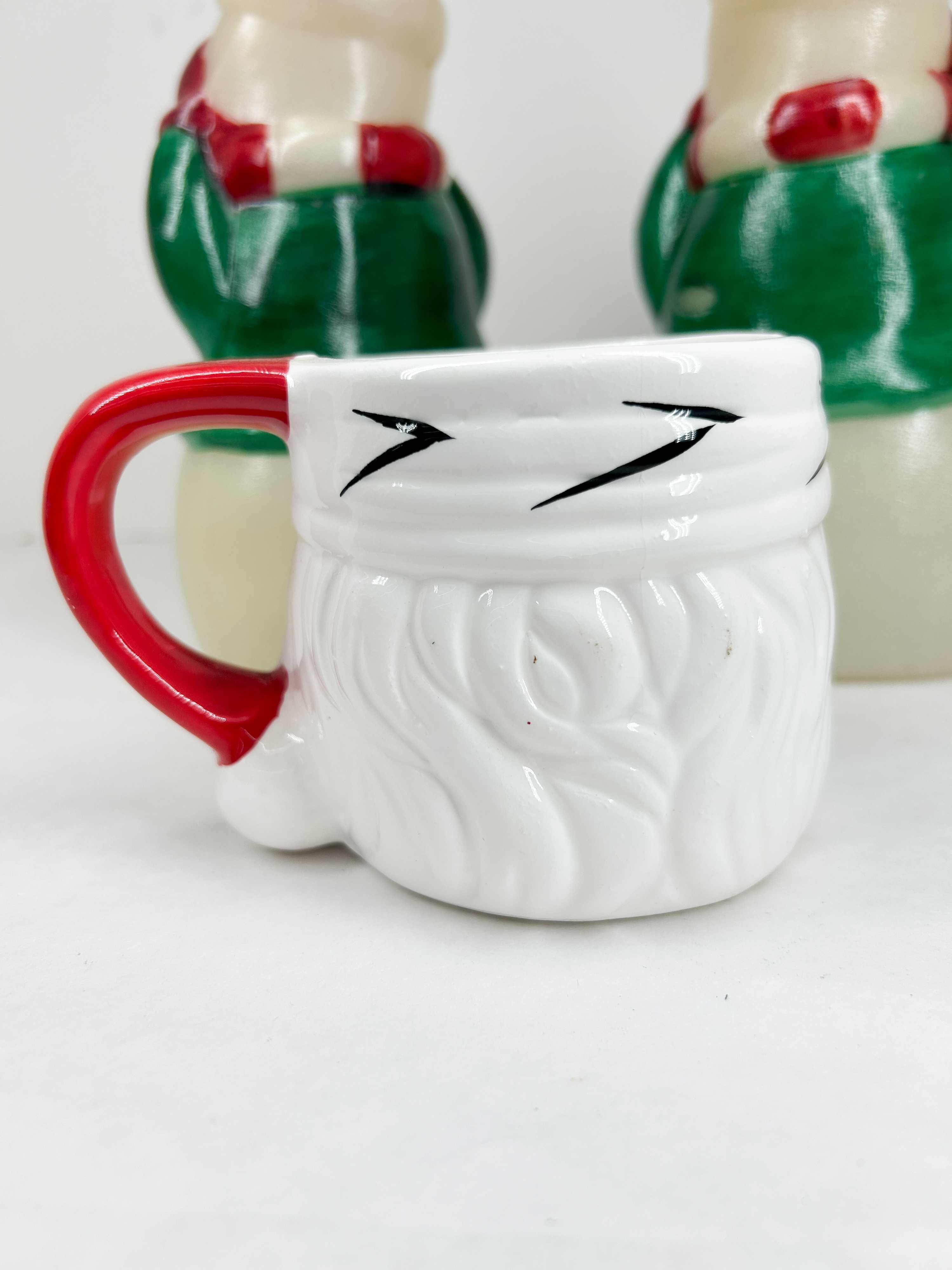 TRIO OF VINTAGE HOLIDAY FIGURALS