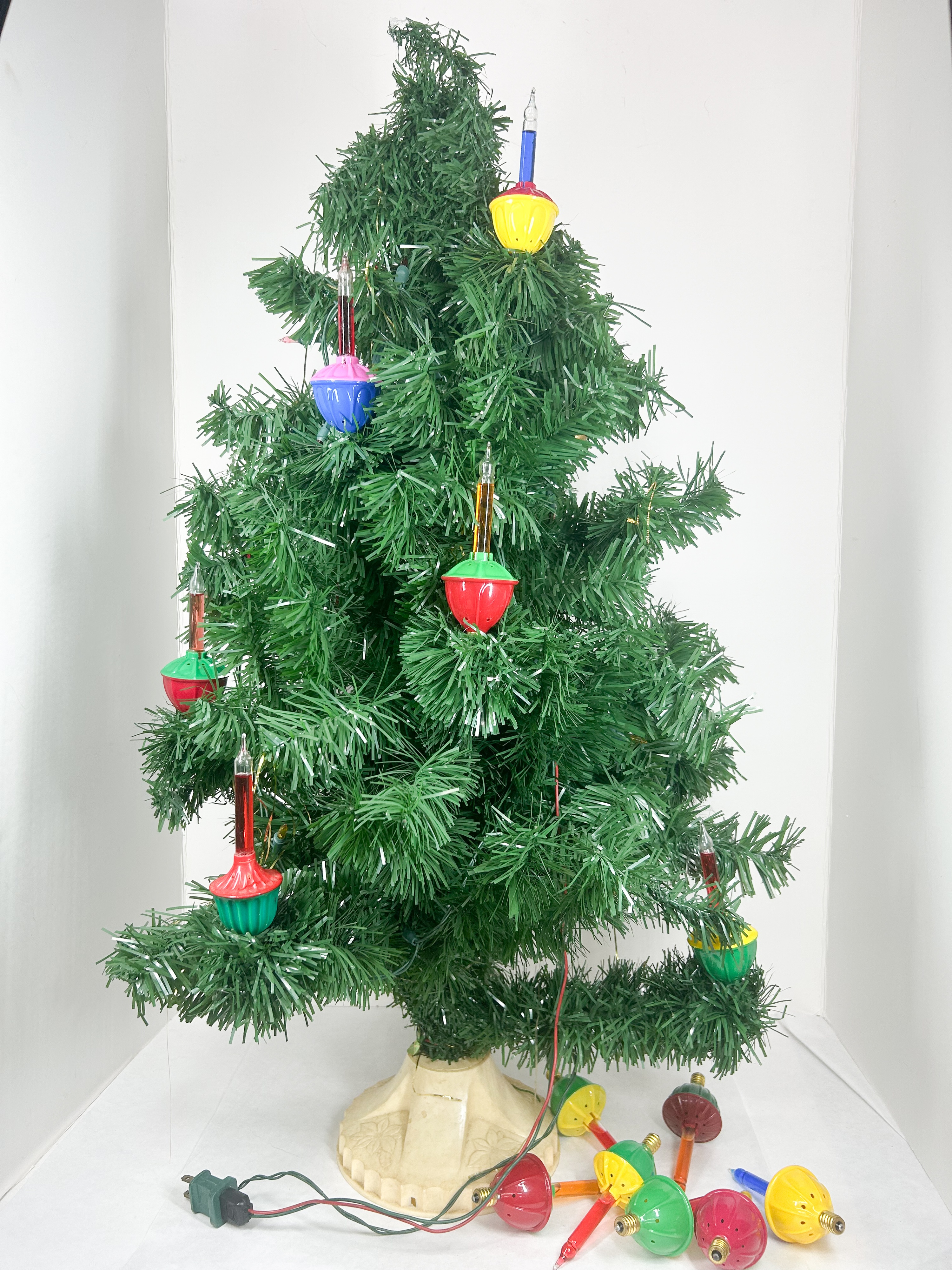 MID-CENTURY BUBBLE LIGHT TABLETOP TREE