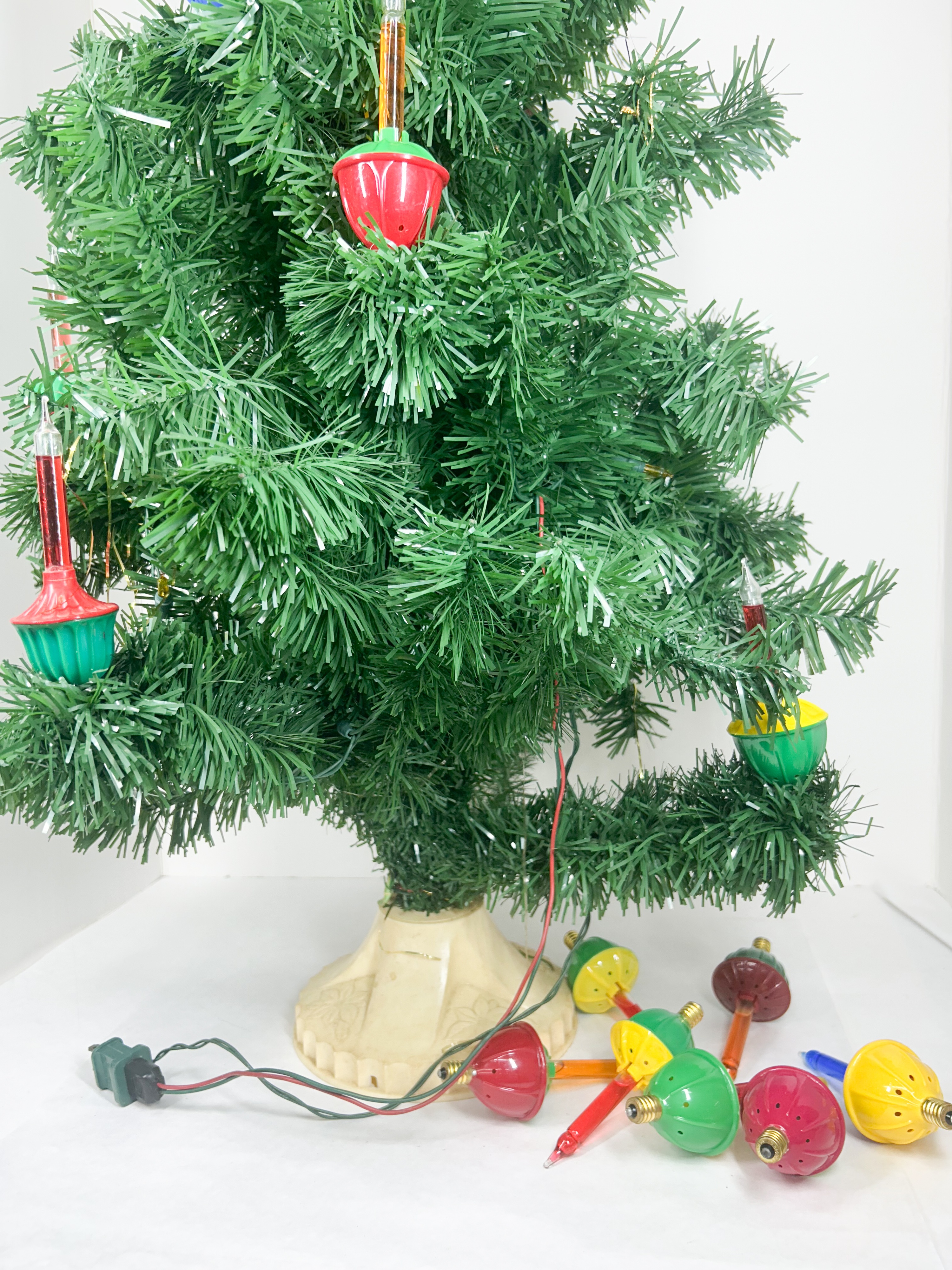MID-CENTURY BUBBLE LIGHT TABLETOP TREE