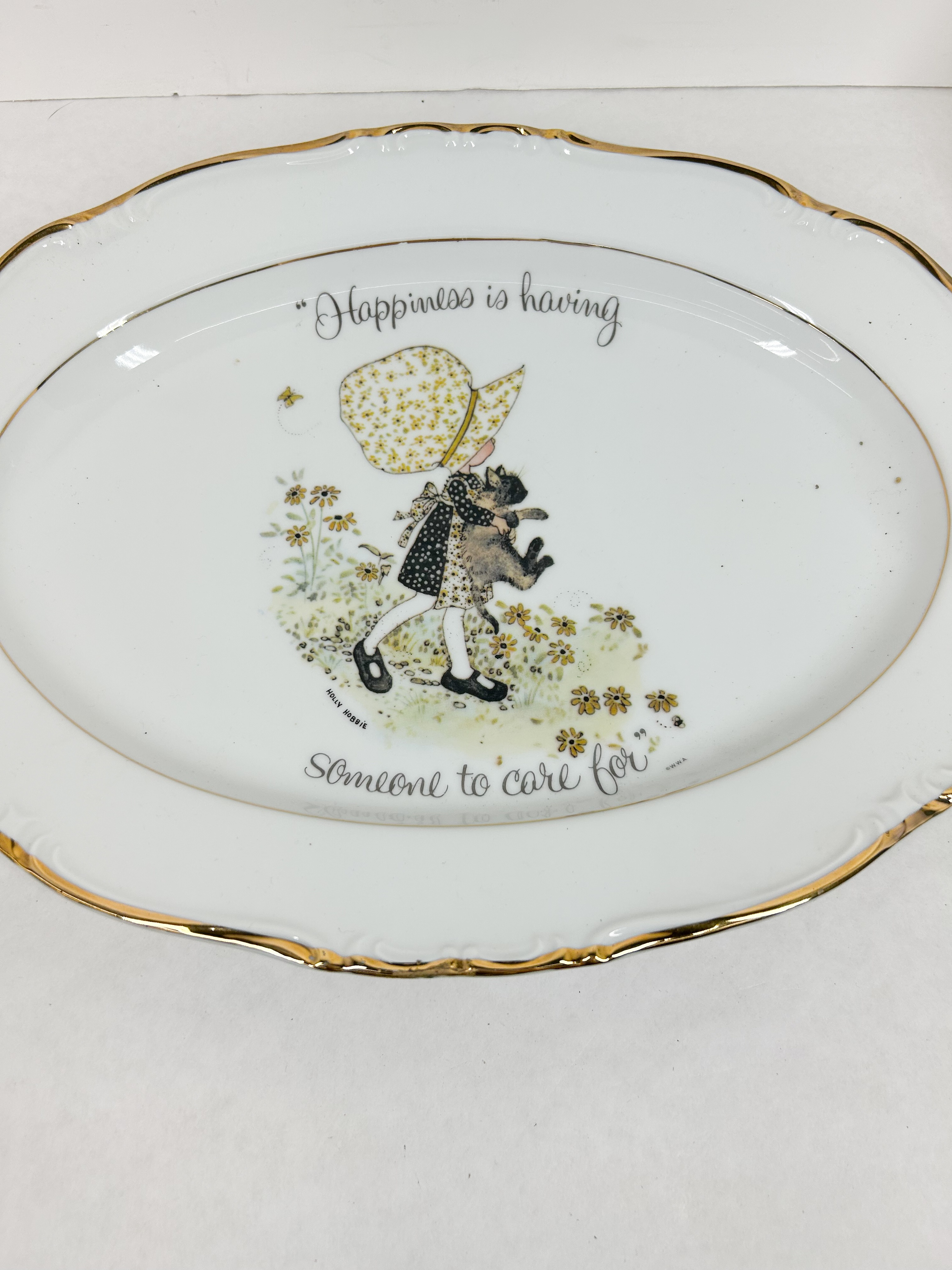 HOLLY HOBBIE PORCELAIN TEA SET 1973