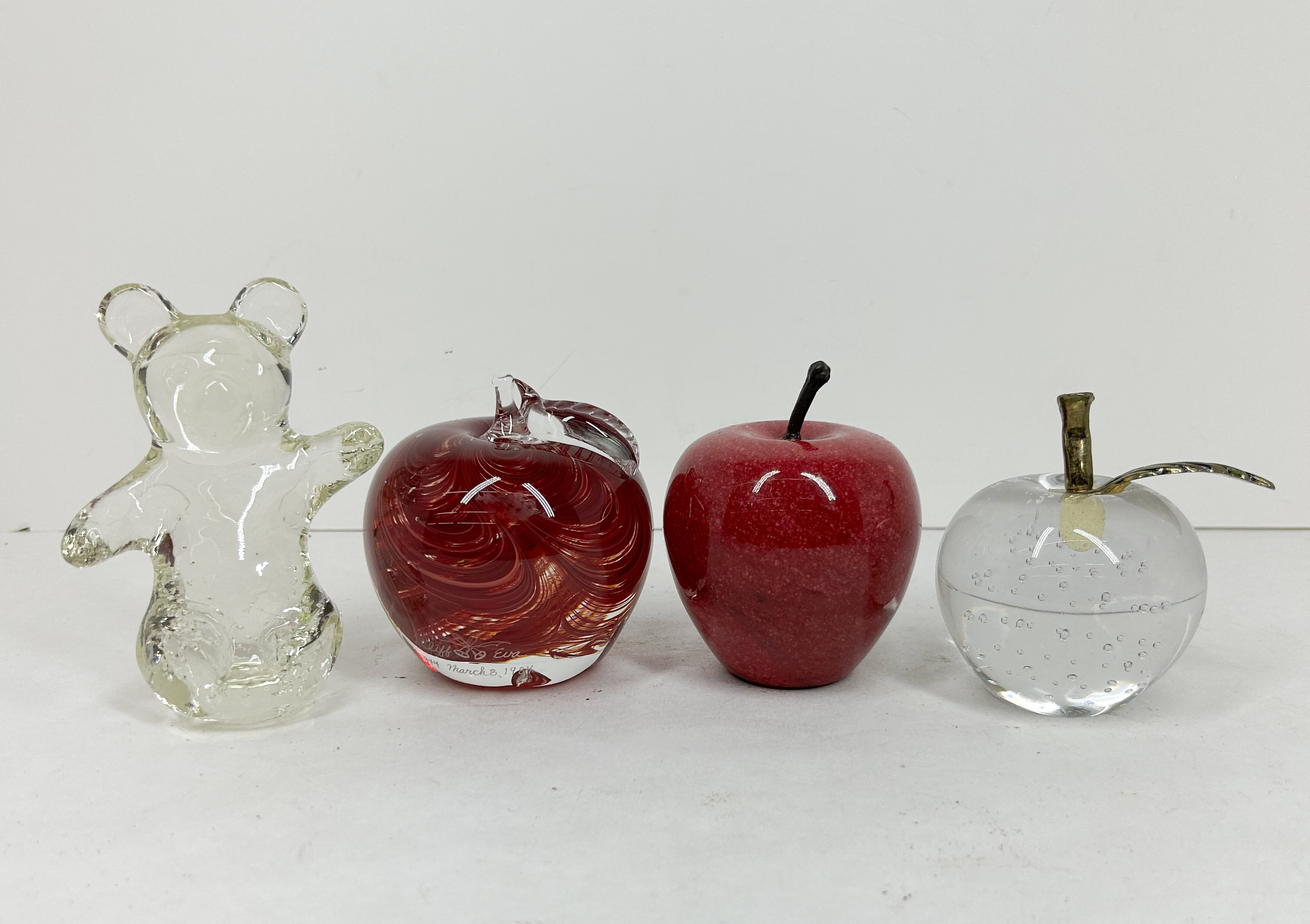 EVA LOMAX GORTLEY GLASS AND STONE COLLECTION, 1980