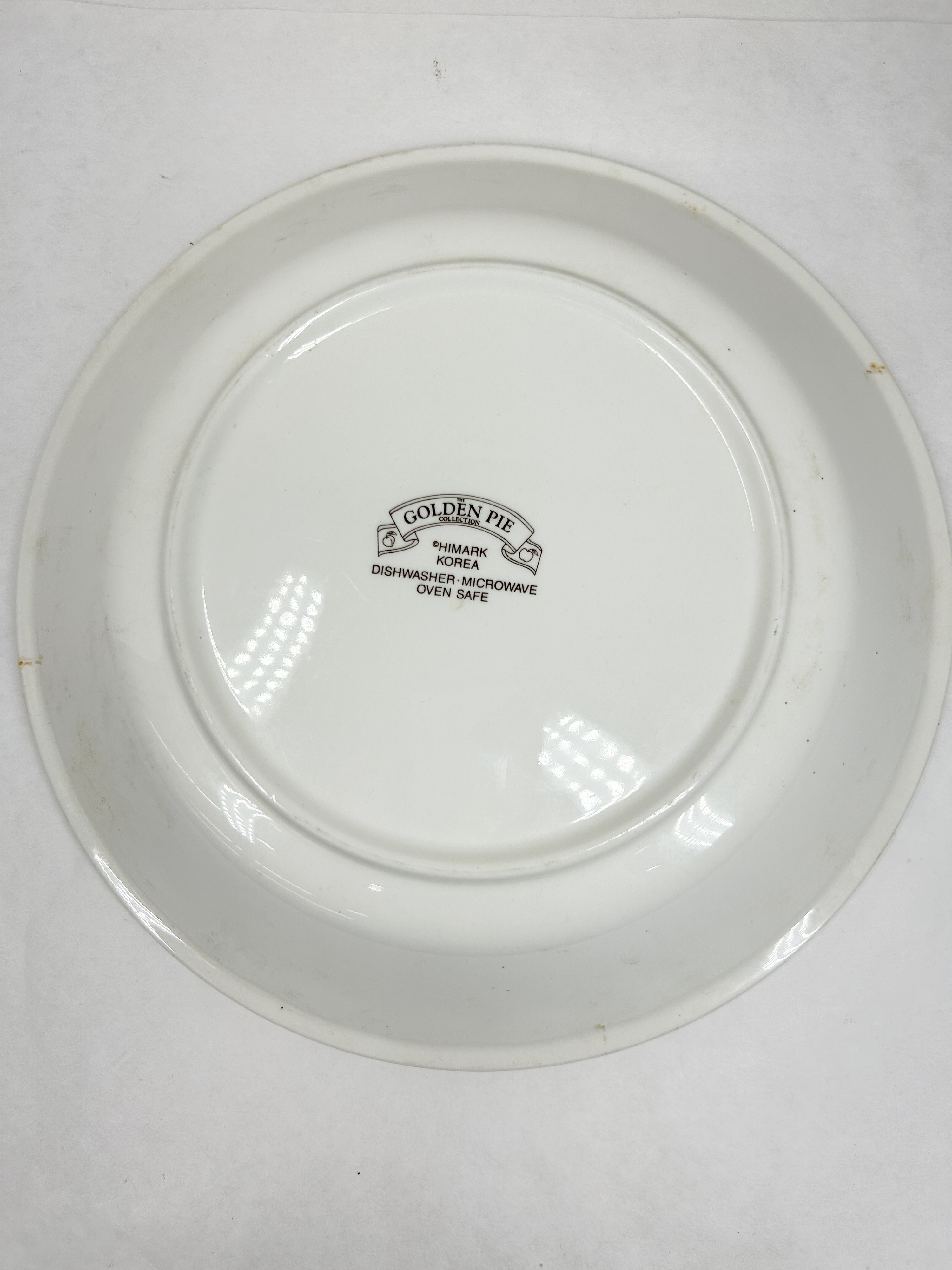 HIMARK CERAMIC CHERRY PIE PLATE